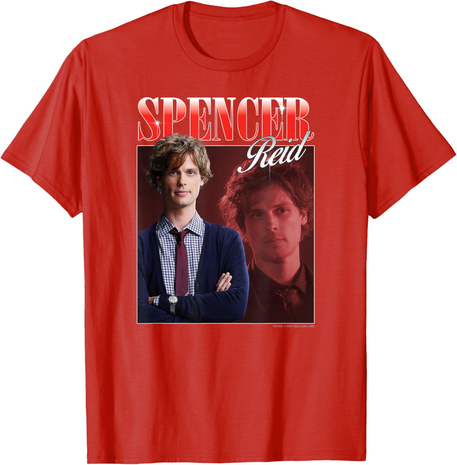 Criminal Minds Spencer Reid Bootleg T-Shirt for Fans and Collectors - 4