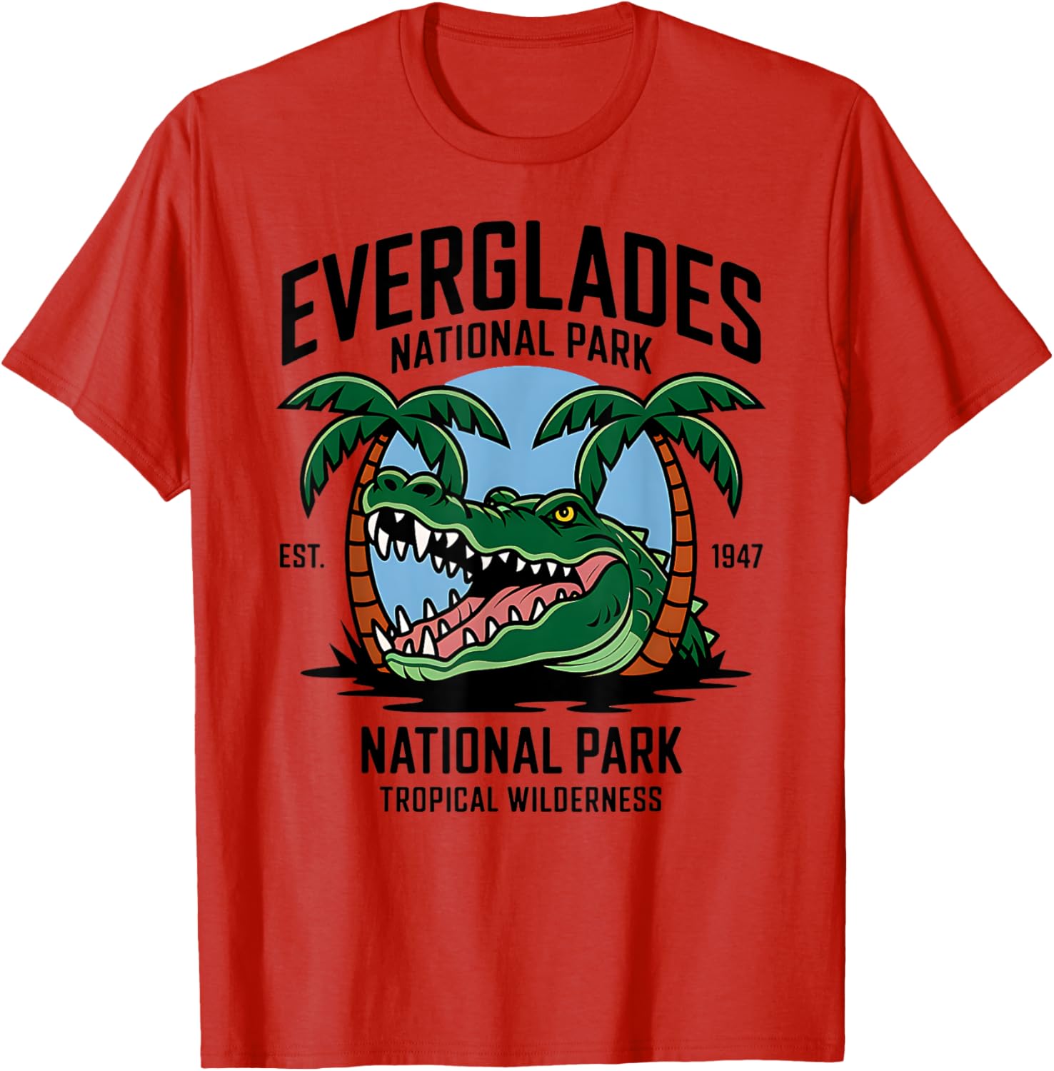 Everglades National Park Tropical Wilderness T-Shirt for Nature Lovers - 18