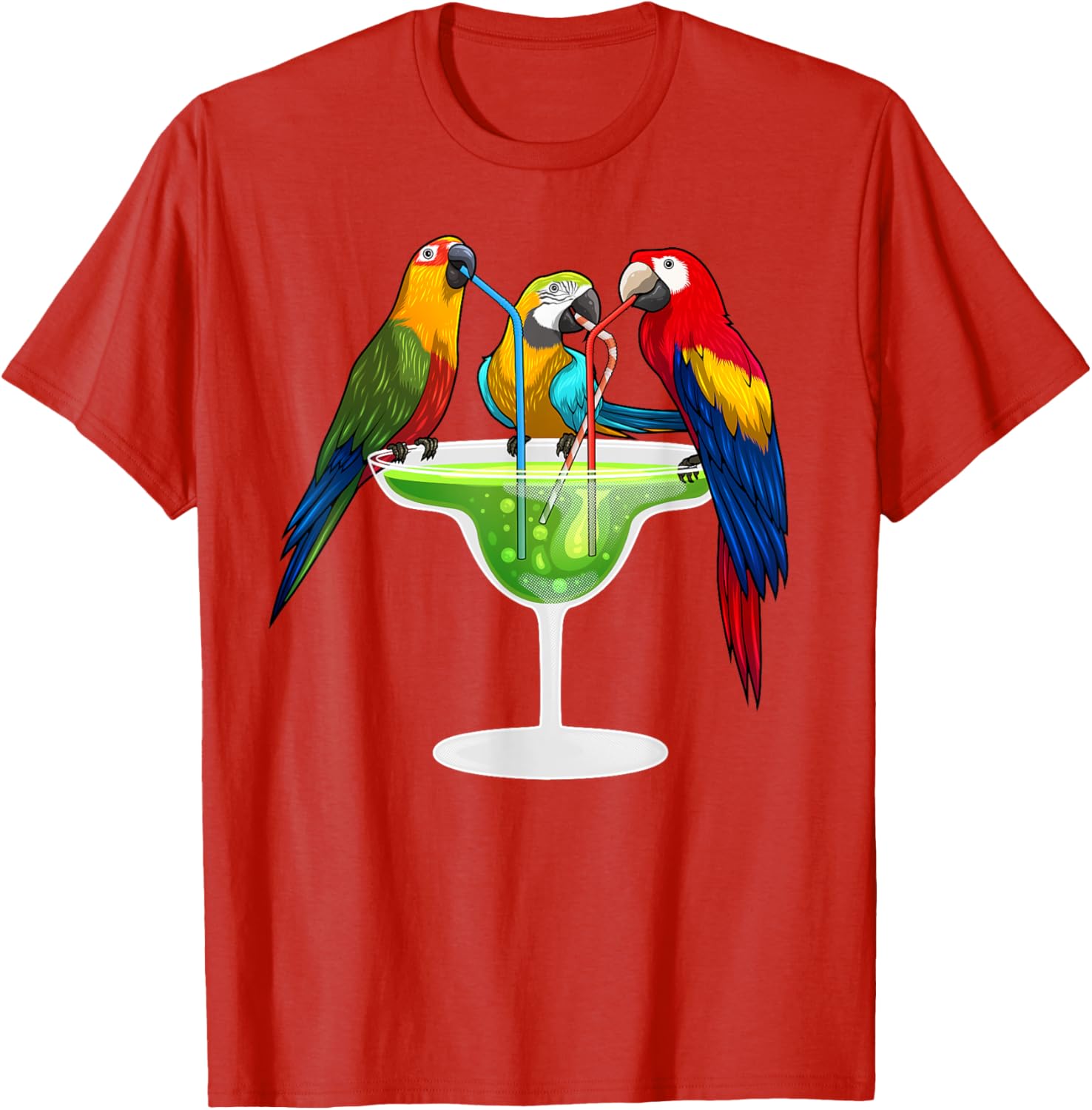 Cool Parrot Art T-Shirt for Bird Lovers - Fun Apparel for All Ages - 20