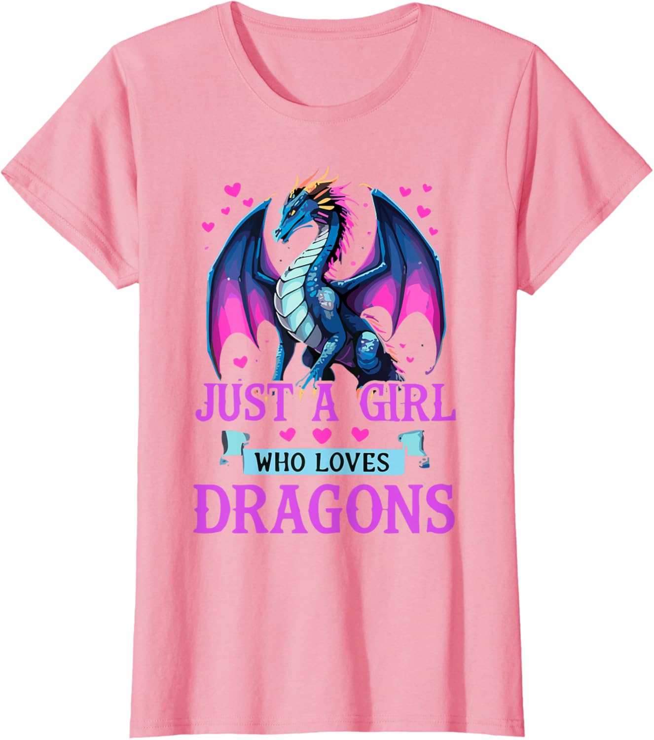 Cute Dragon T-Shirt for Girls Who Love Dragons | Fun and Stylish Apparel - 17