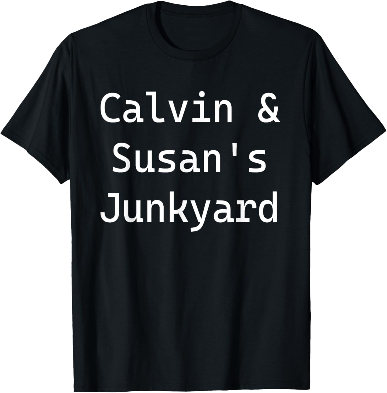 Calvin & Susan's Junkyard T-Shirt for Unique Style and Comfort - 23