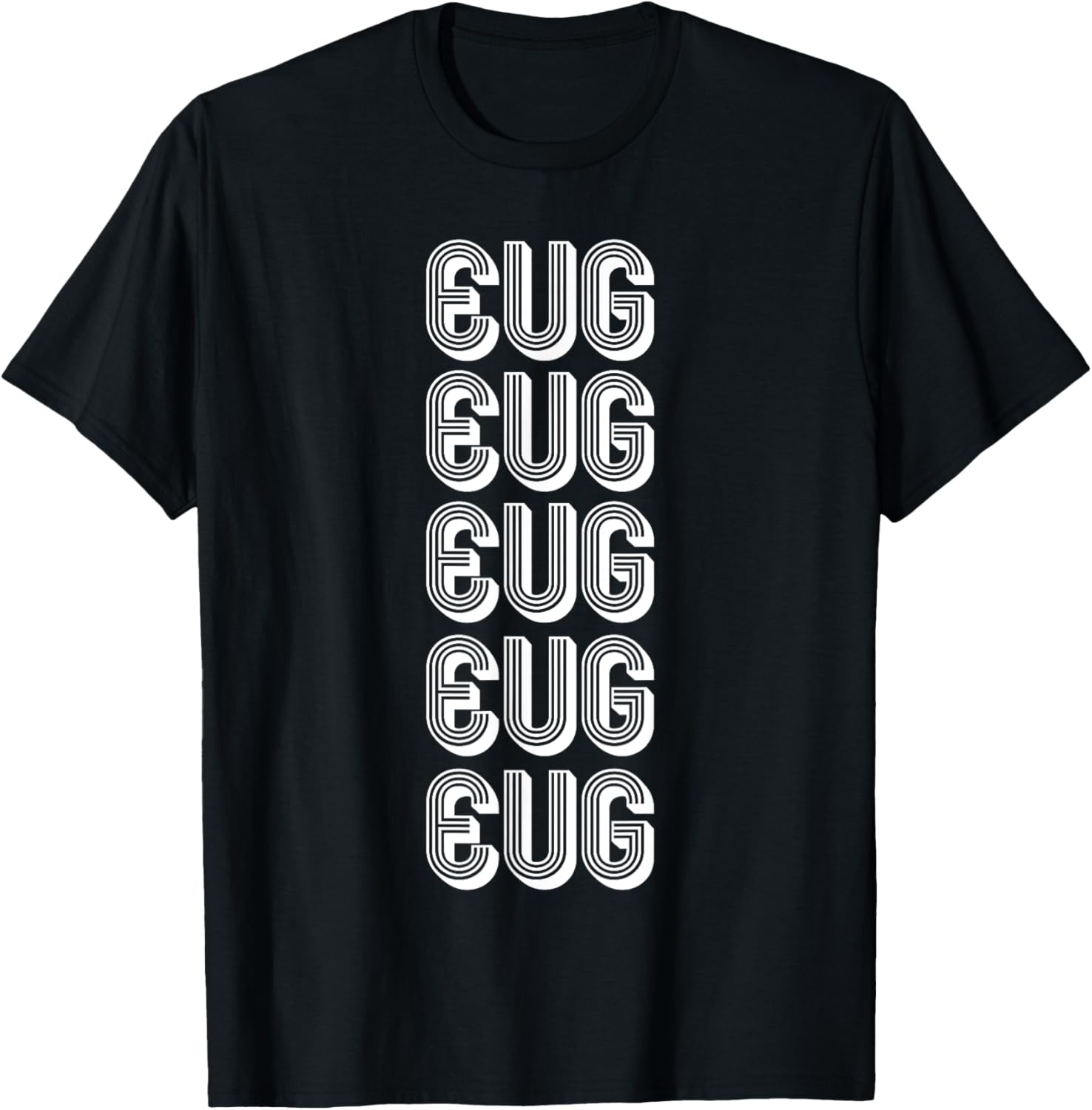 EUG Eugene Airport Travel T-Shirt for Comfortable Travel Style - 22