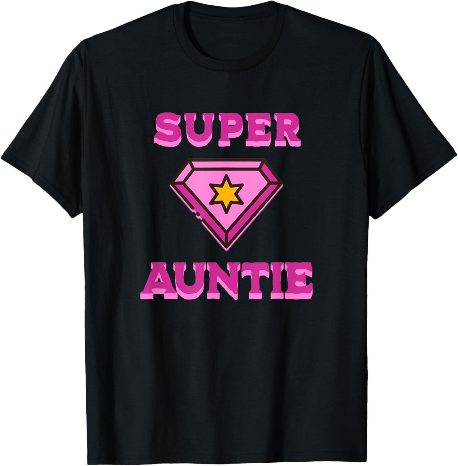 Funny Super Auntie T-Shirt for Mother's Day Gift - Cute and Comfy Apparel - 14