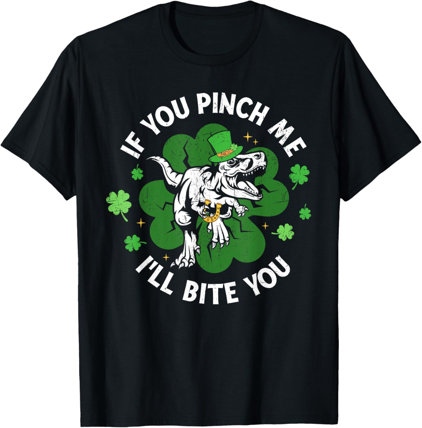 Funny Dinosaur T-Shirt for Men and Women - If You Pinch Me I'll Bite You - 12