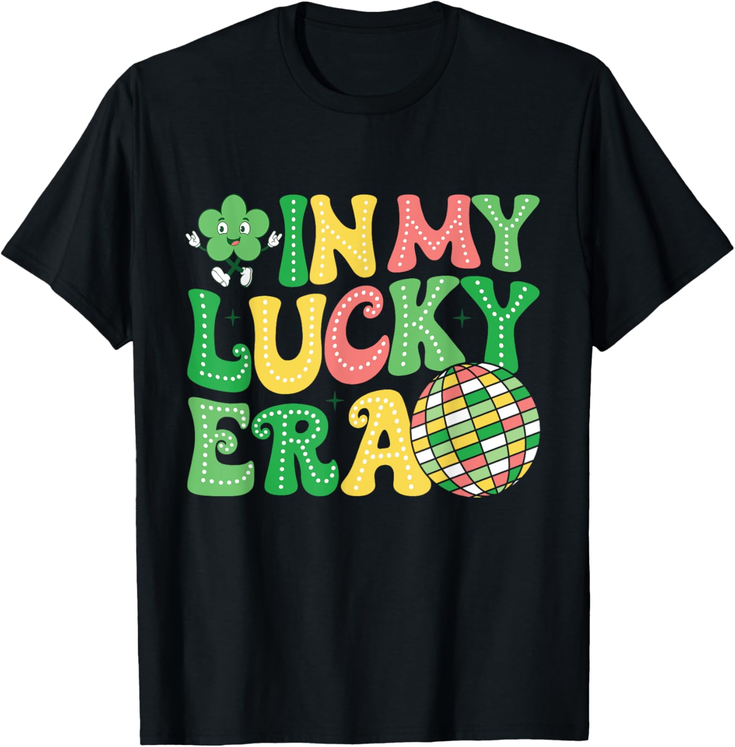 Funny St Patricks Day Shamrock T-Shirt for Kids - Lucky Era Design - 6
