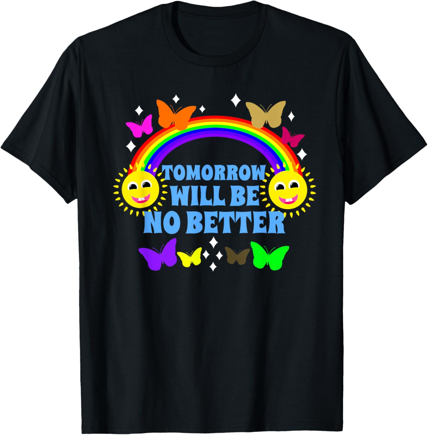 Cheerful Optimistic Nihilism T-Shirt for Positive Vibes and Fun Style - 4