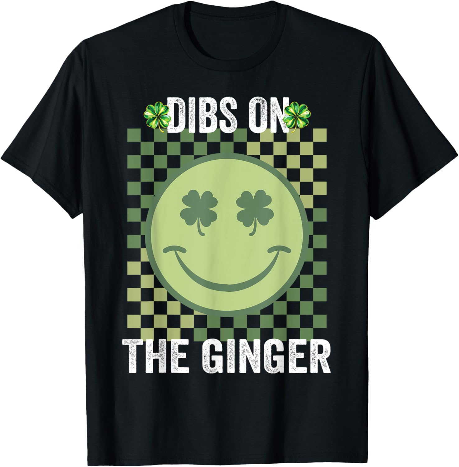 Dibs on the Ginger St Patrick's Shamrock T-Shirt for Women and Girls - 28
