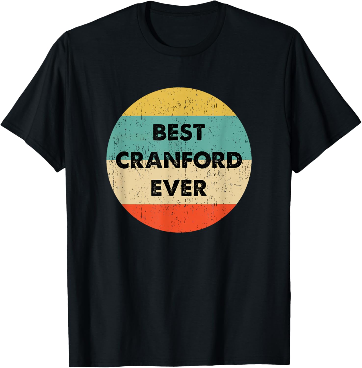 Cranford Name T-Shirt for Stylish Comfort in Clothing and Jewelry - 20
