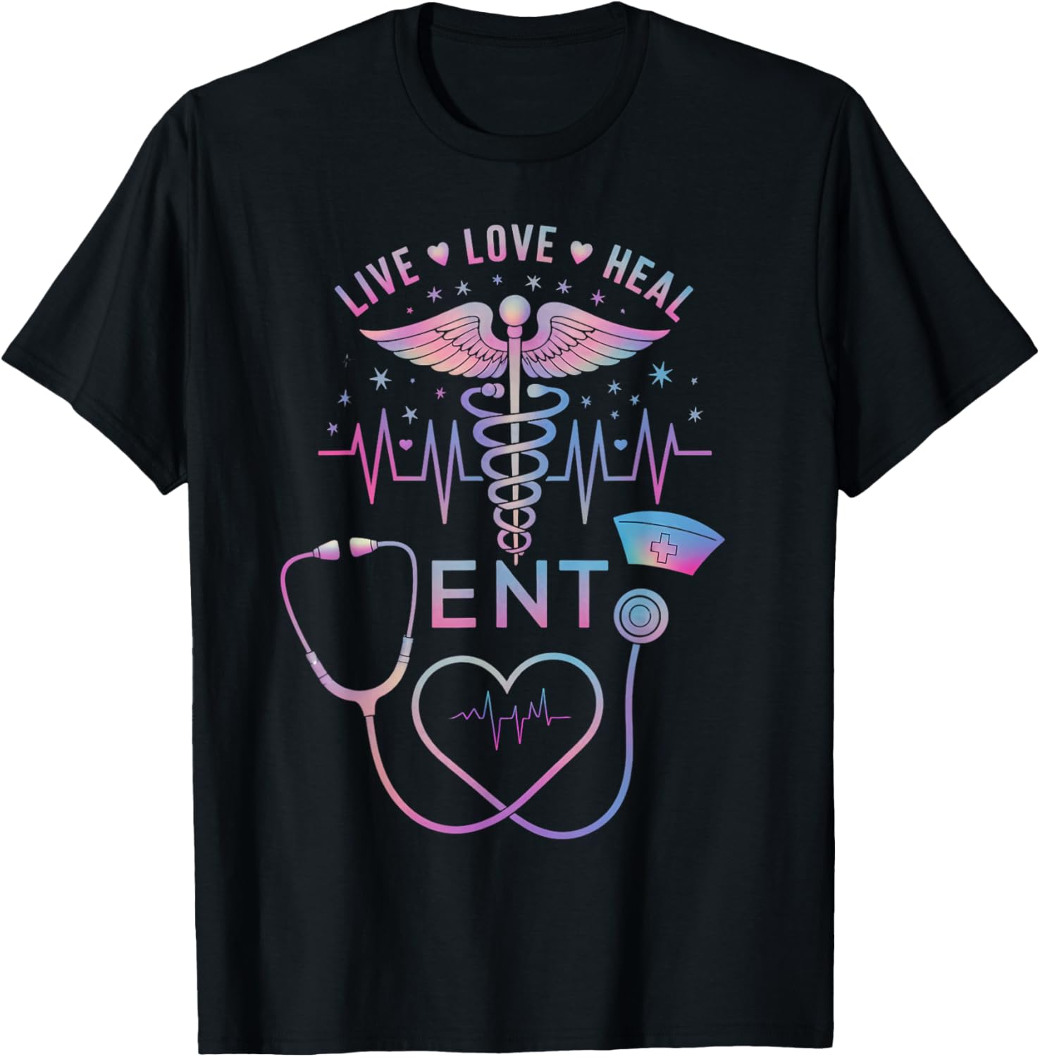Funny ENT Nurse T-Shirt for Otolaryngologists and Doctors, Fun Gift - 2