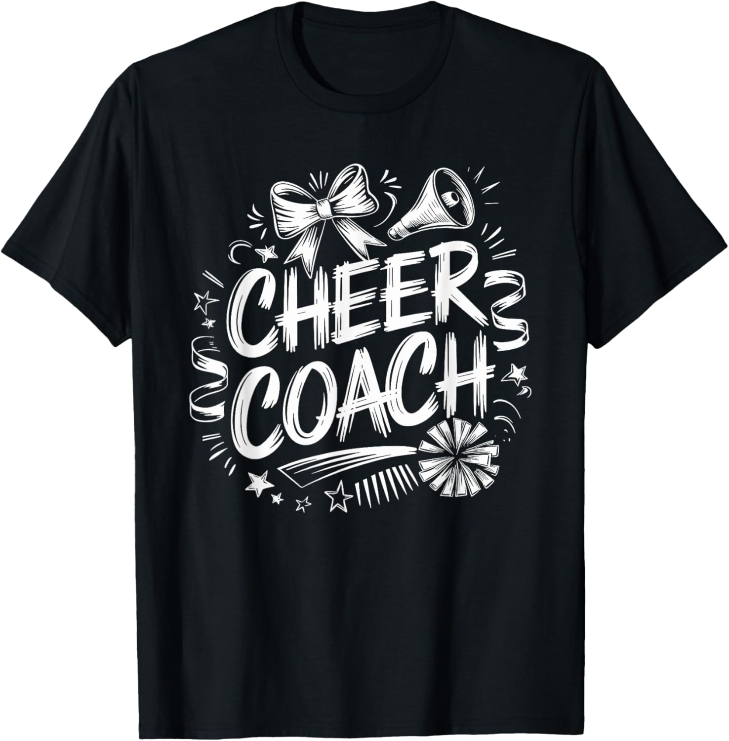 Cheer Coach T-Shirt for Cheerleaders - Cheerleading Apparel Gift - 5