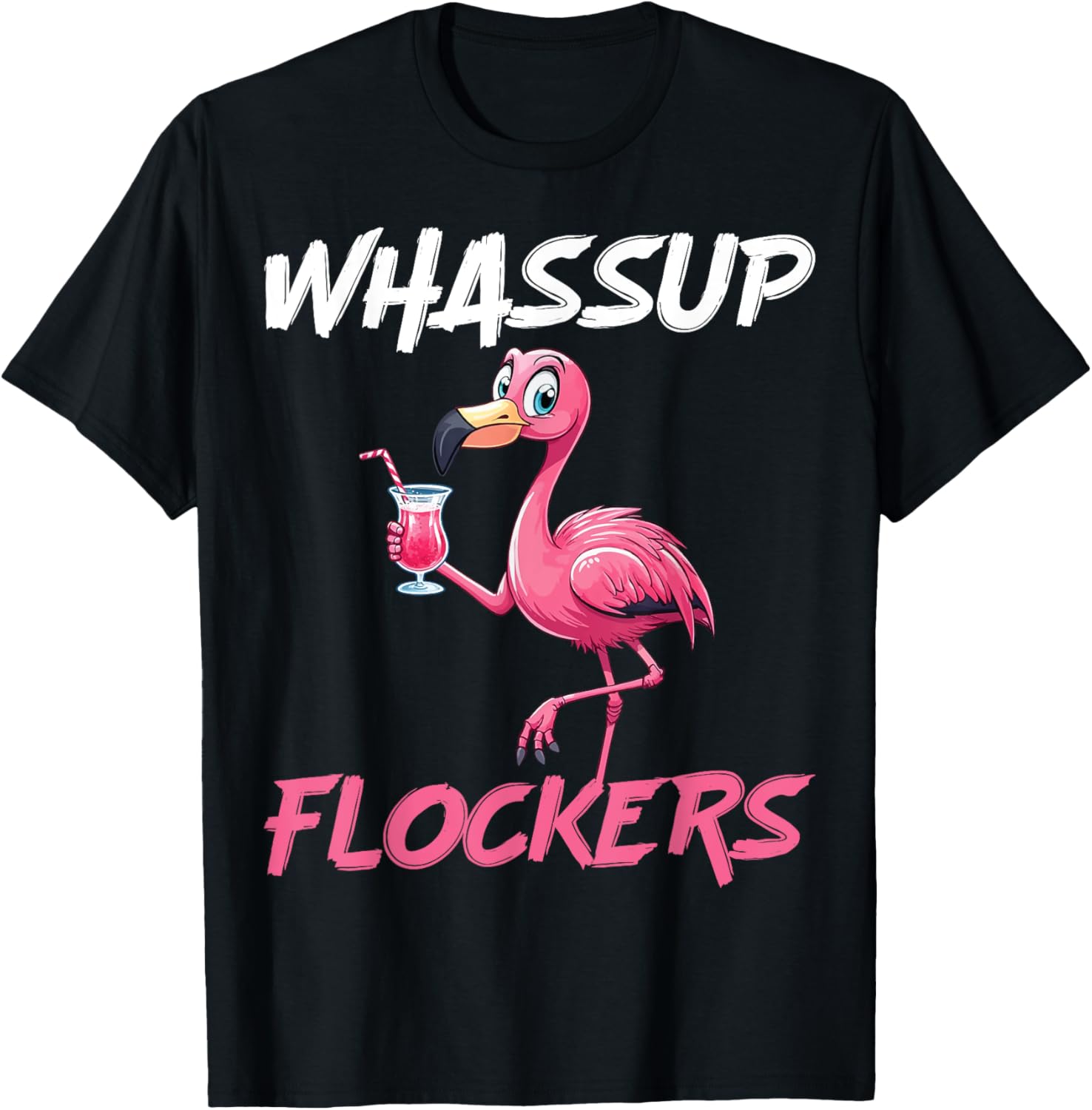 Funny Tropical Birds Flockers T-Shirt for Bird Lovers - 1
