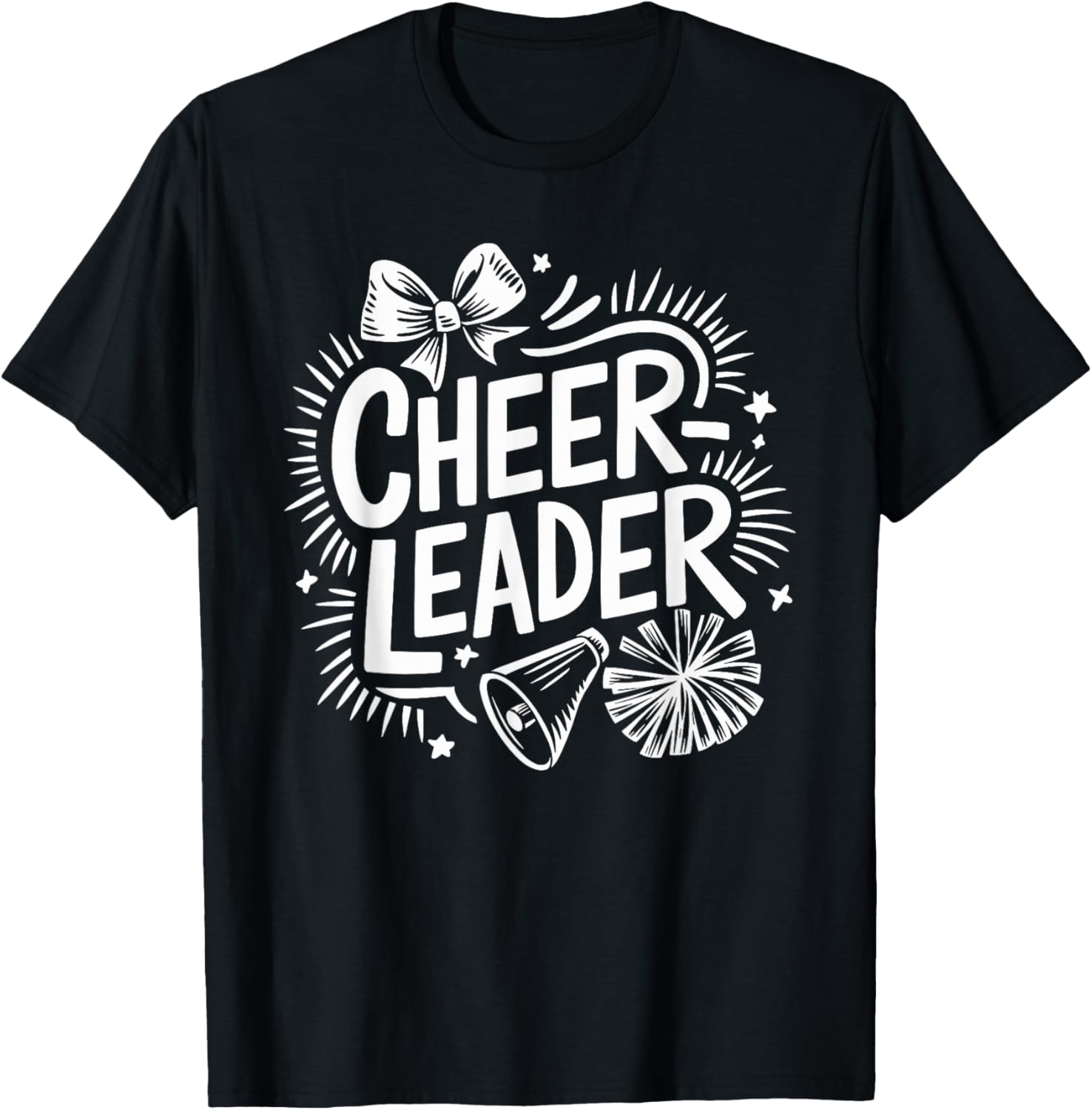Cheerleader Team T-Shirt Stylish Cheerleading Apparel for Fans and Supporters - 1
