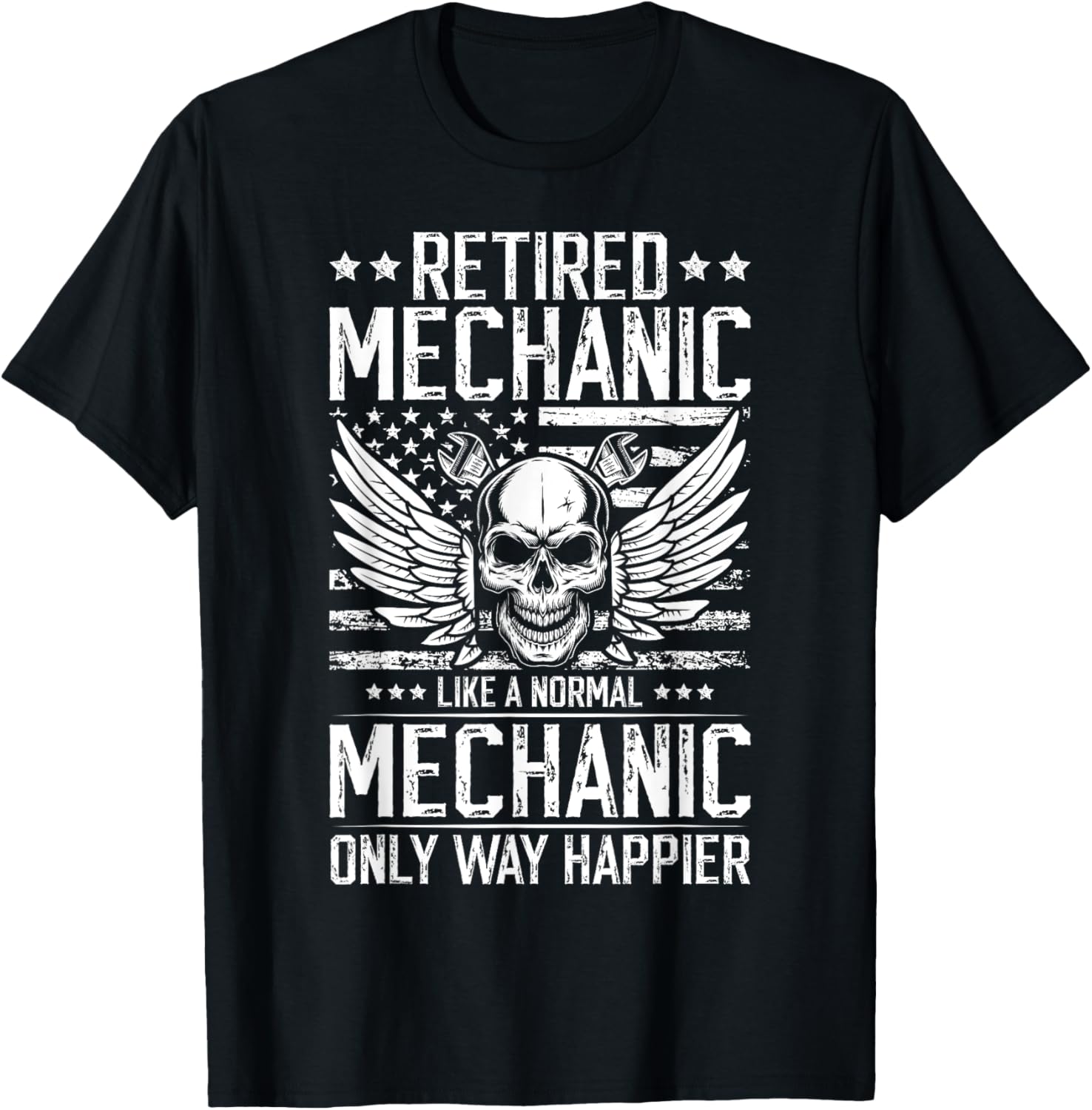 Funny Retired Mechanic T-Shirt for a Hilarious Retirement Gift - 7