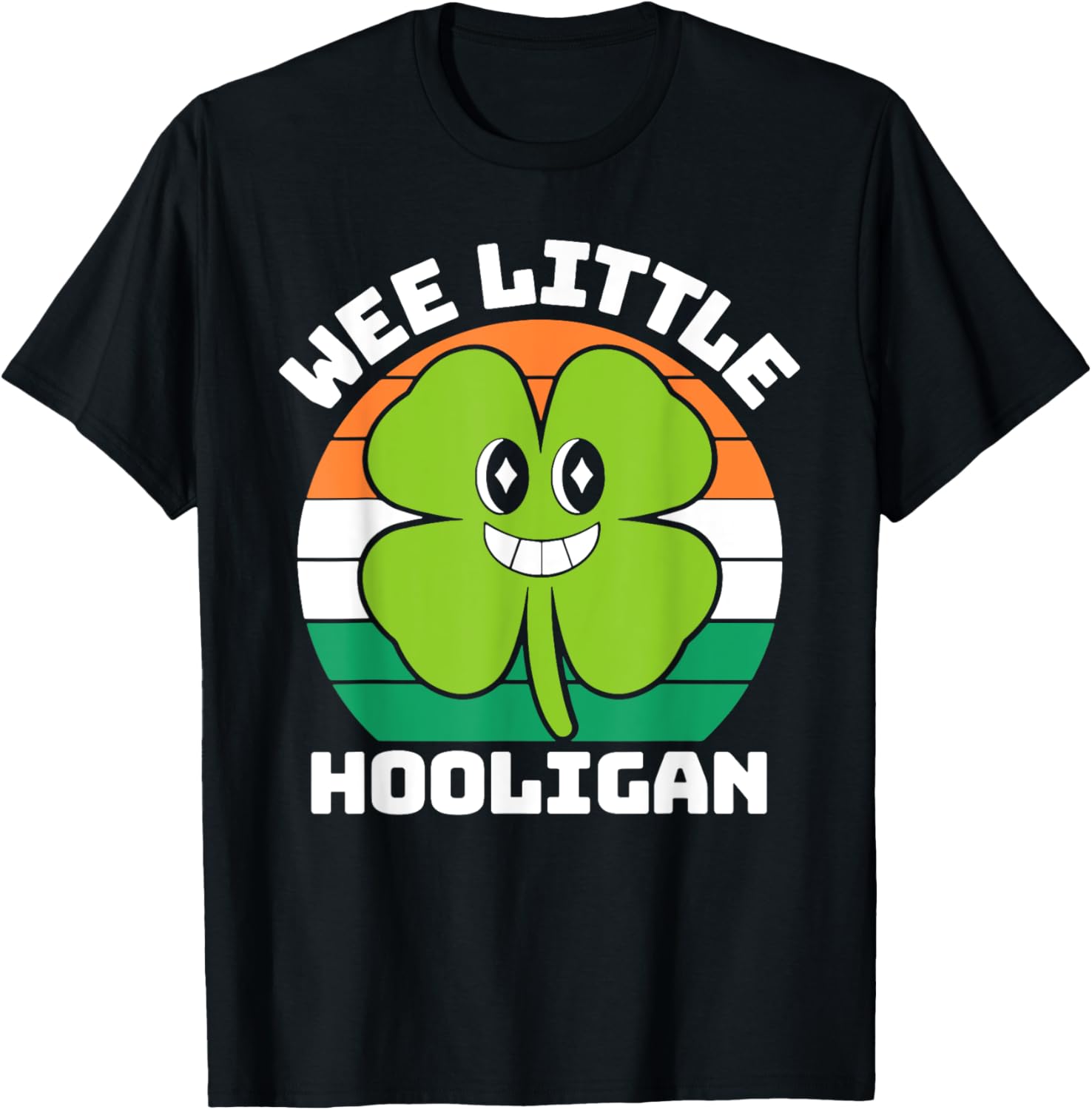 Funny Wee Little Hooligan St Patricks Day Toddler T-Shirt for Boys - 6
