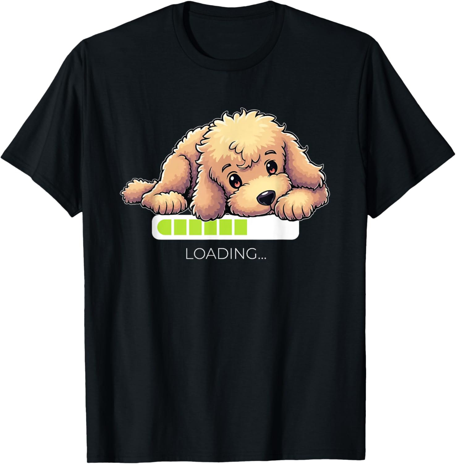 Cute Poodle Loading T-Shirt for Dog Lovers - Perfect Gift for Poodle Owners - 1