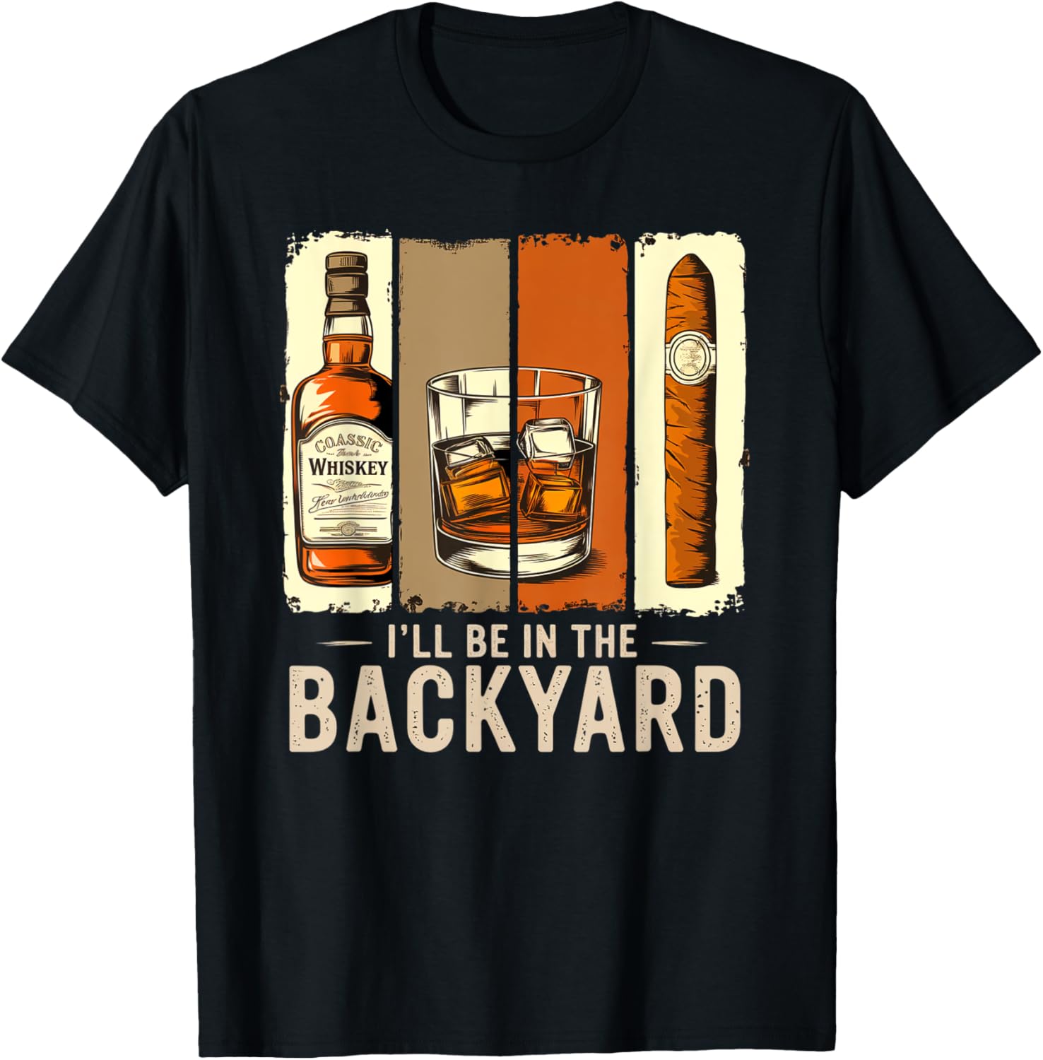 Charming I'll Be In The Backyard T-Shirt for Casual Comfort and Style - 3