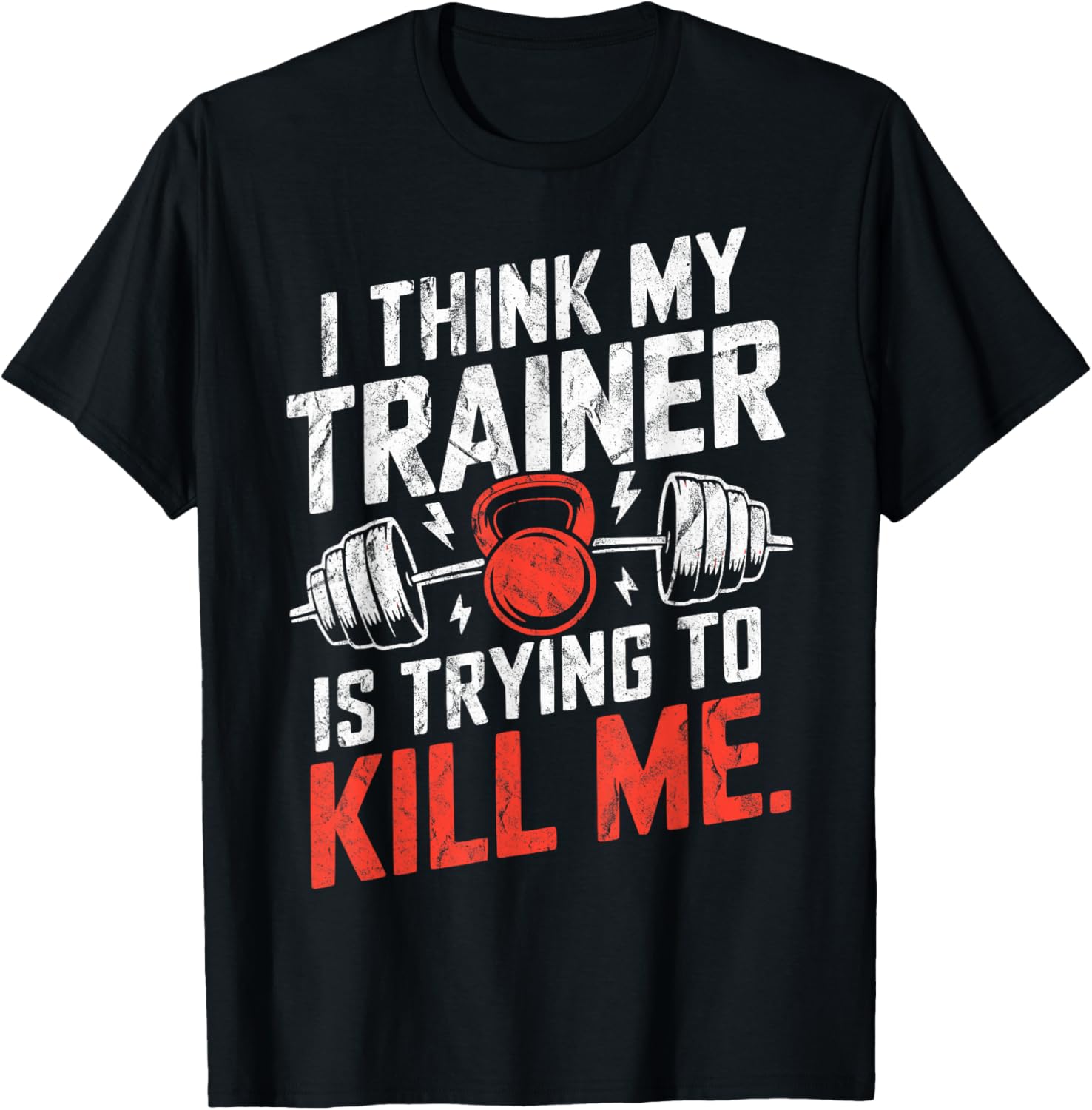 Funny Sarcasm Gym Tee for Adults - Black Short Sleeve Workout Shirt - 20