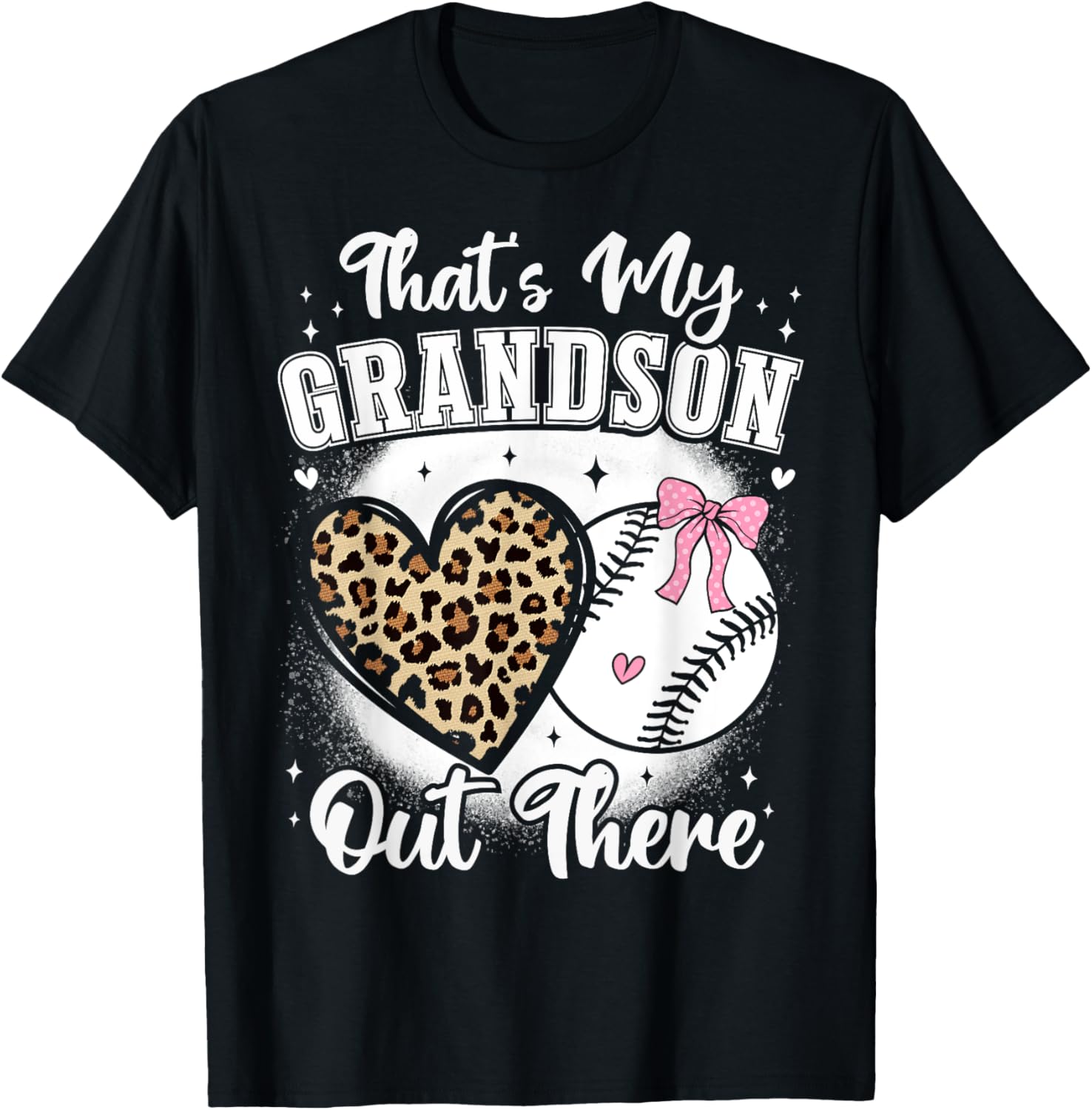 Cheer Grandma Tshirt for Baseball Nana Proud of Her Grandson - 4
