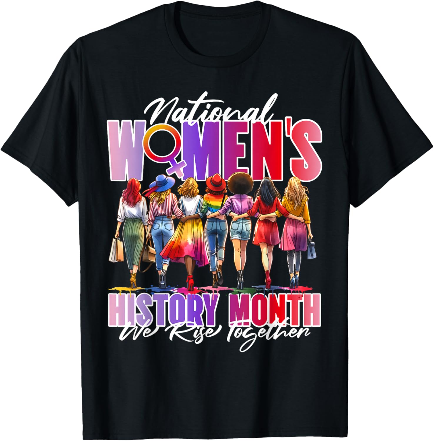 Embrace Equity Women's History Month 2025 T-Shirt for Every Woman - 10