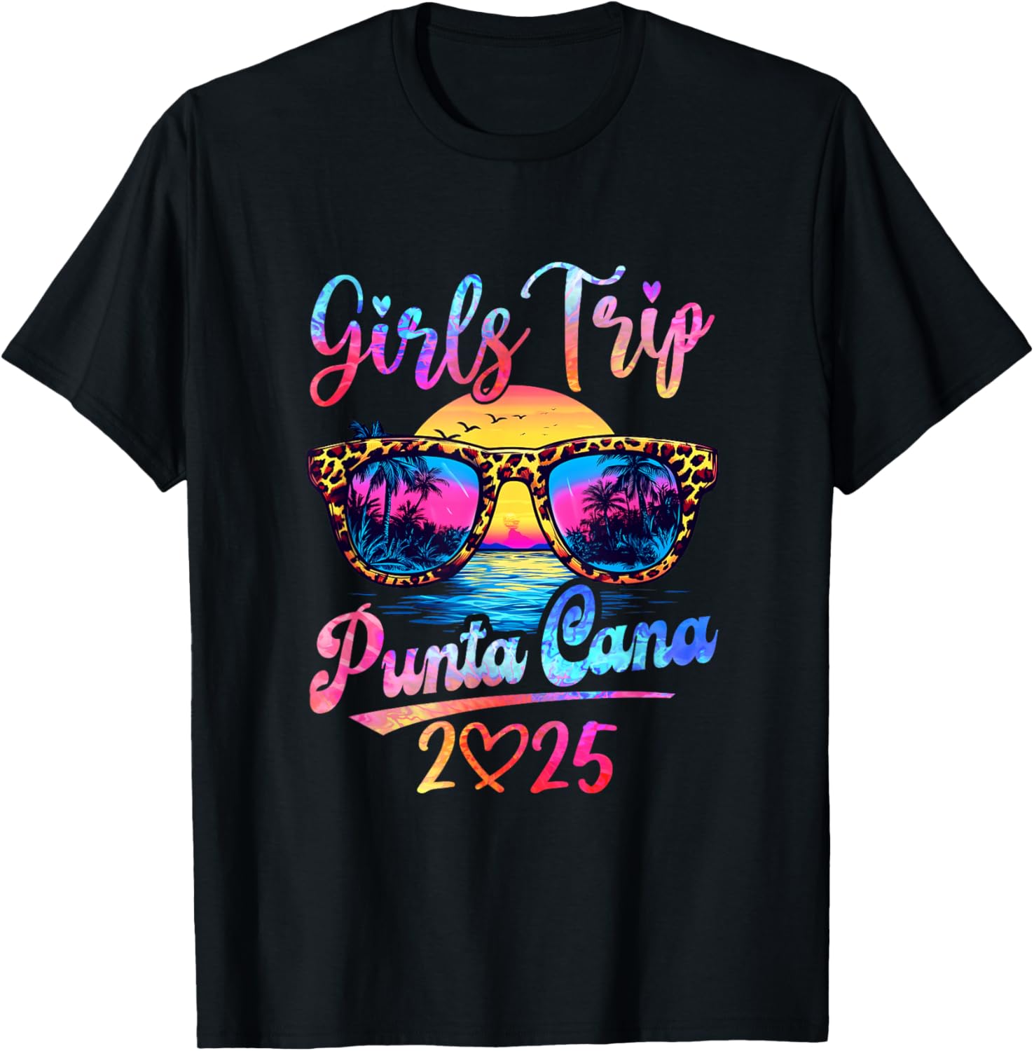 Girls Trip Punta Cana 2025 Matching T-Shirt for Women Summer Fun - 4