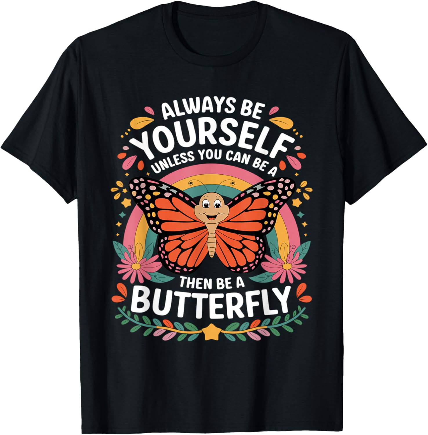 Cute Butterfly T-Shirt with Funny Sarcastic Jokes for Butterfly Lovers - 28
