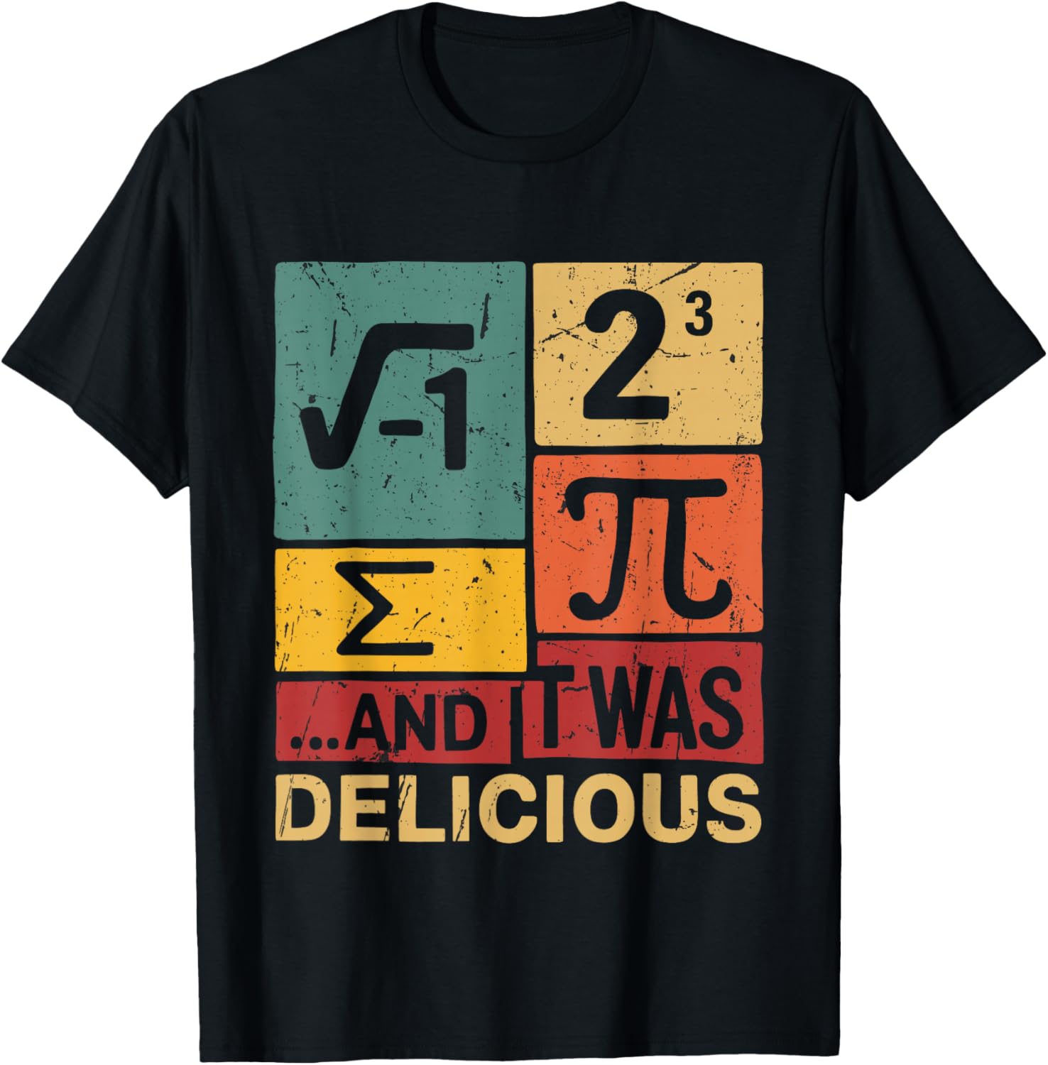 Delicious Pi Day Math Pun T-Shirt - I Ate Some Pie Funny Graphic Tee - 2