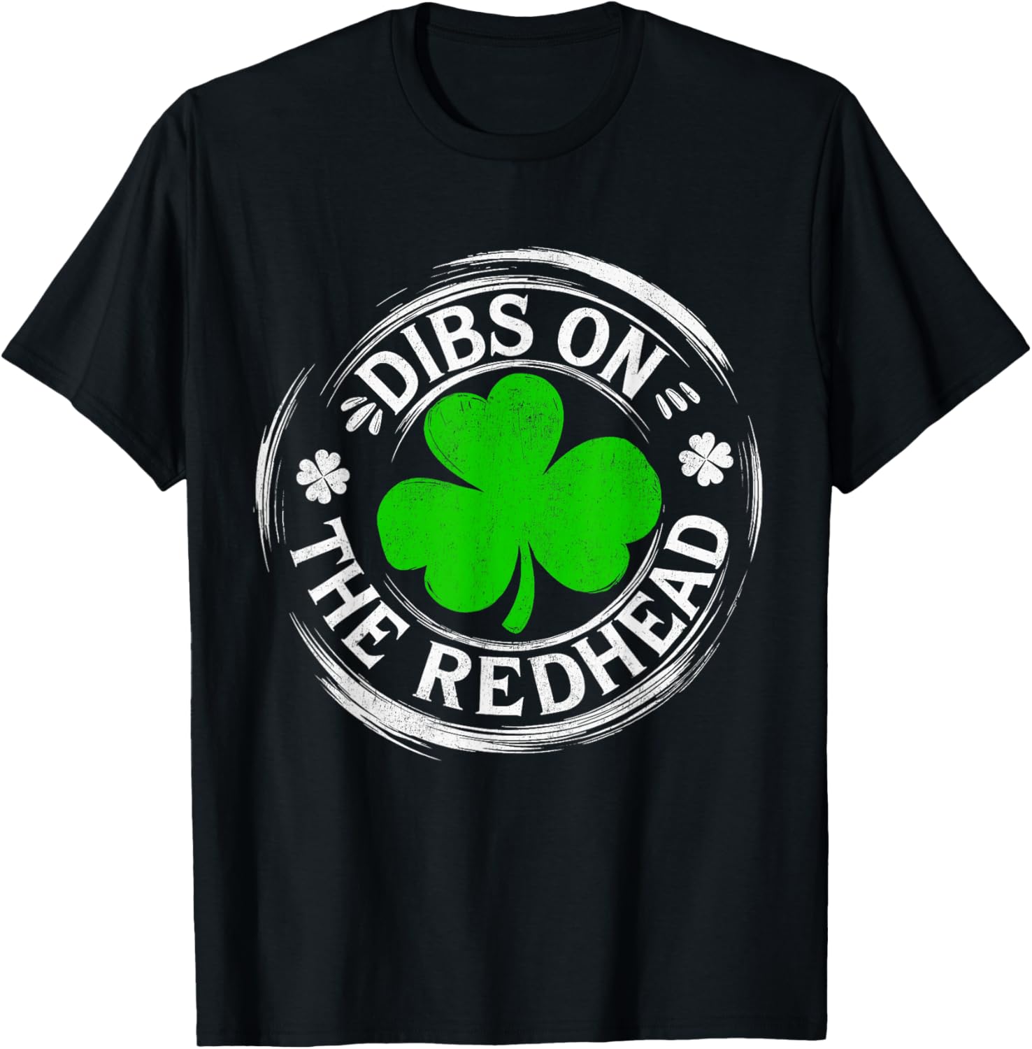 Dibs On The Redhead Funny St Patrick's Day T-Shirt for Fun Celebrations - 8