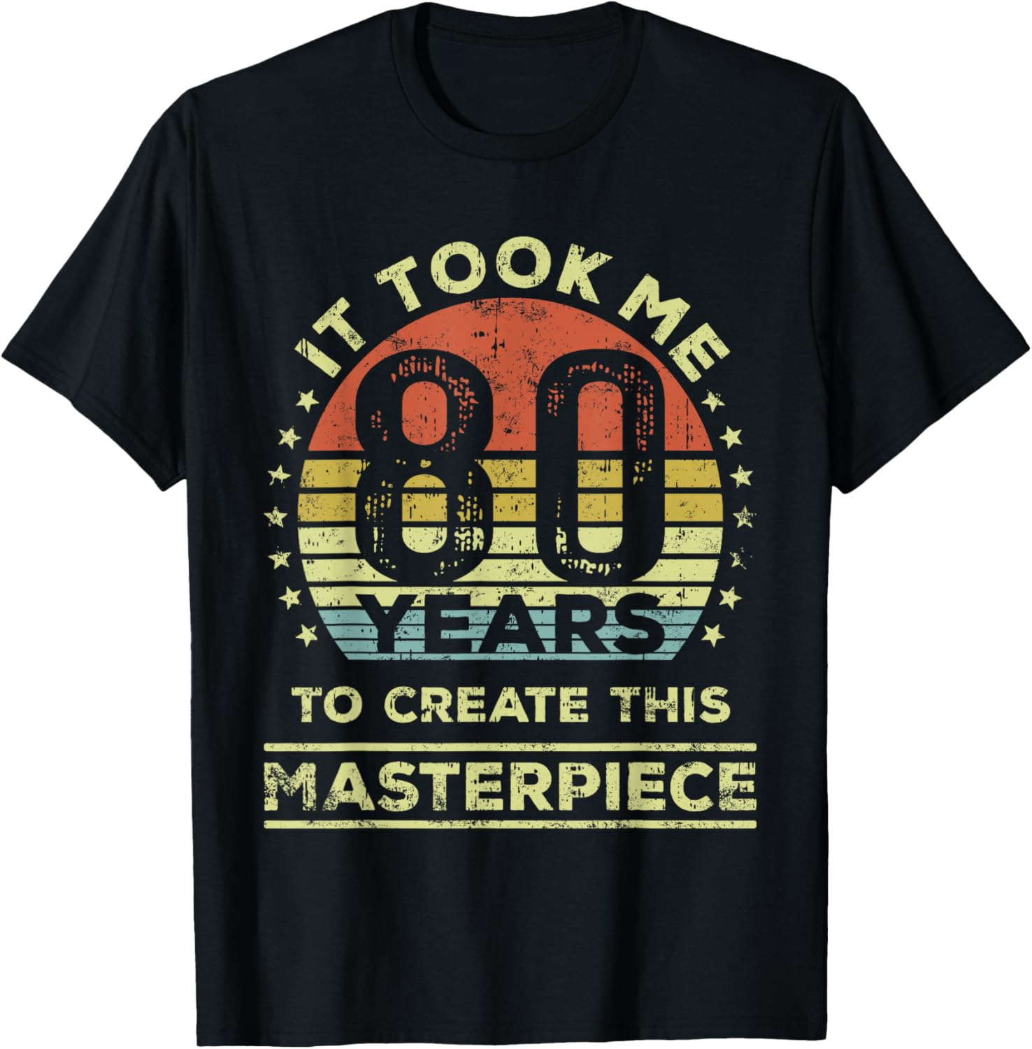 Celebrate 80 Years with This Funny 80th Birthday T-Shirt for Him/Her - 15