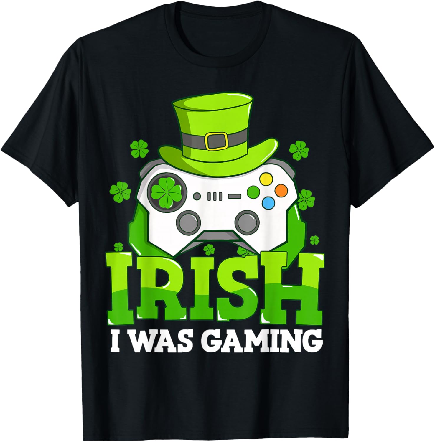 Boys St Patricks Day Gaming T-Shirt for Irish Gamers Fun Design - 6