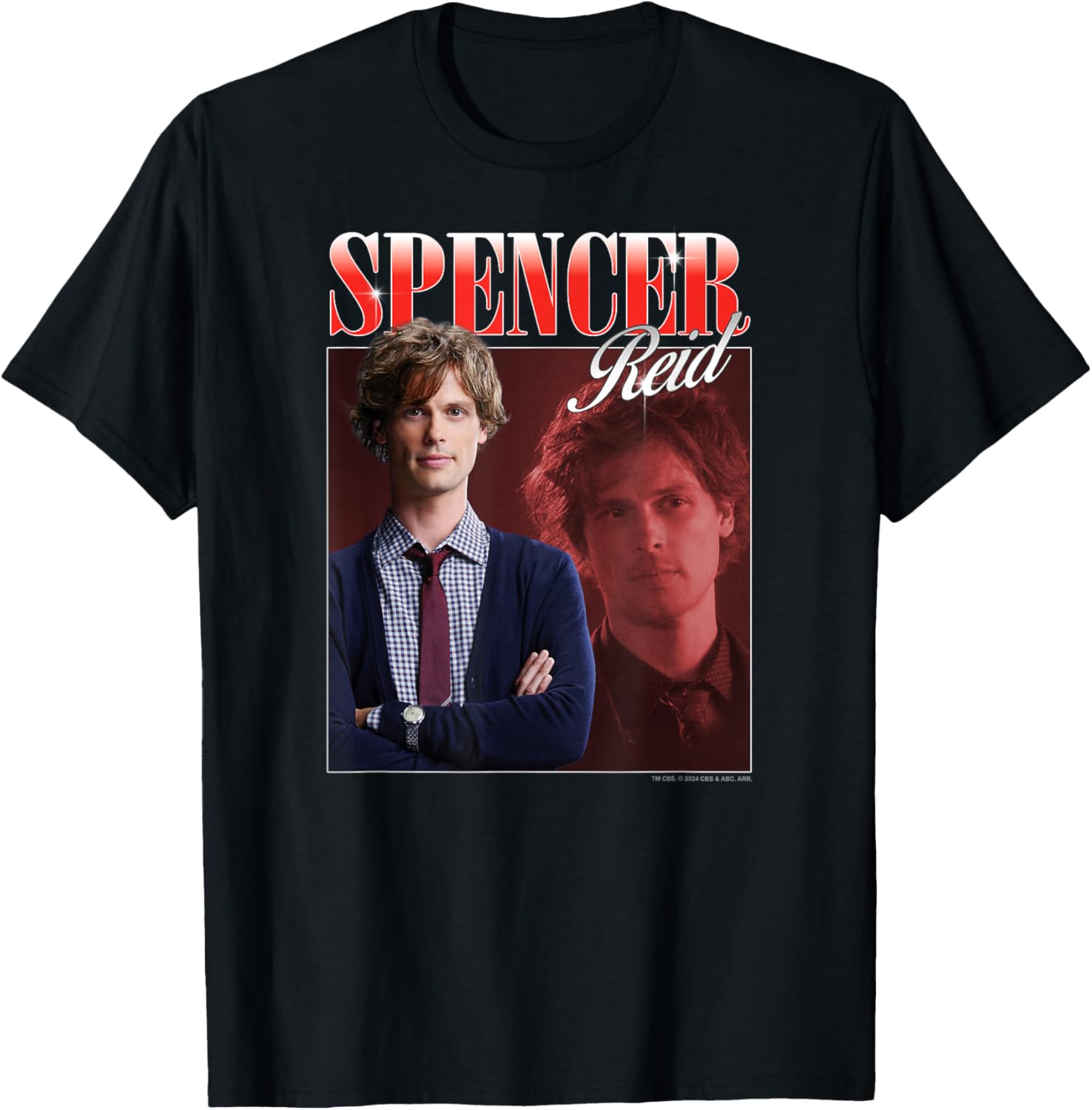 Criminal Minds Spencer Reid Bootleg T-Shirt for Fans and Collectors - 6