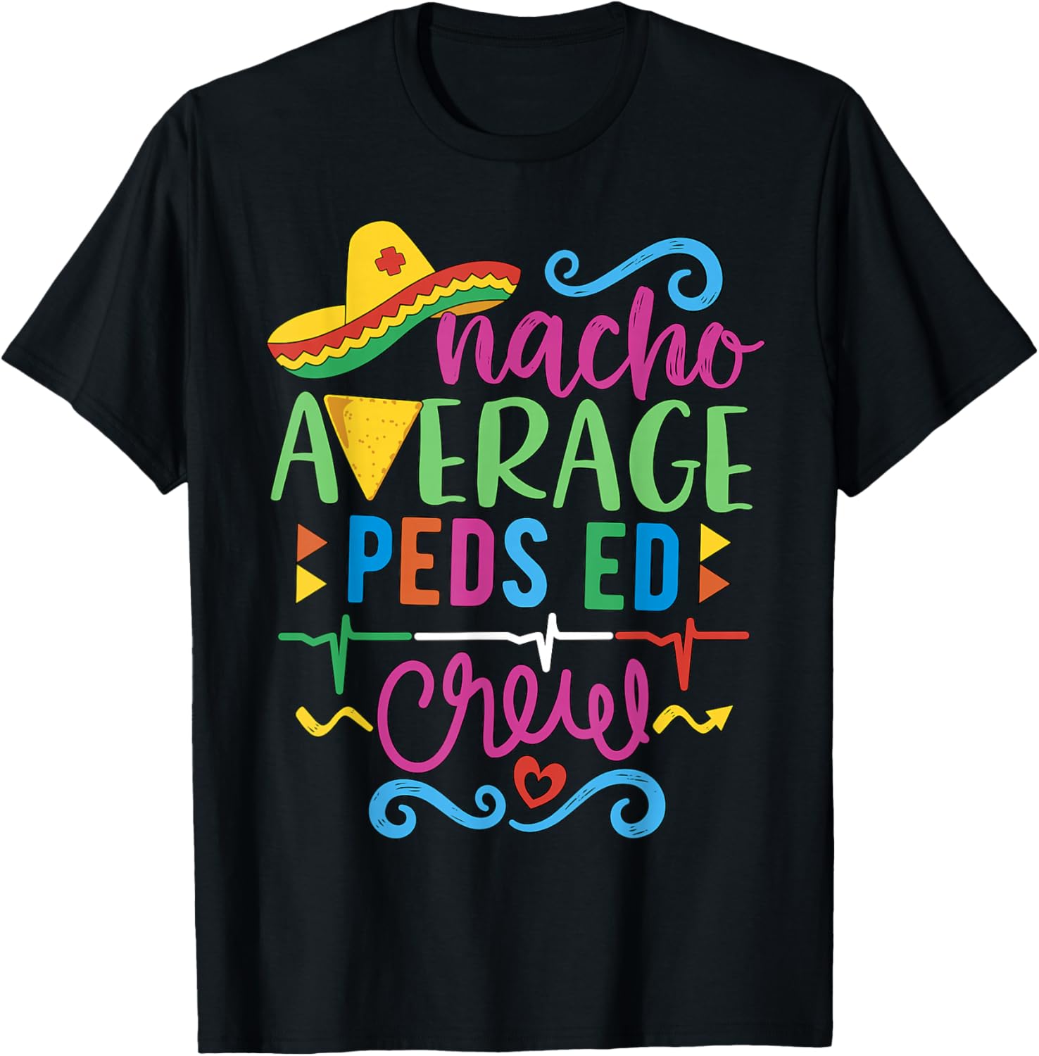 Emergency Nurse Techs Peds ED Crew T-Shirt for Pediatric Healthcare Heroes - 4
