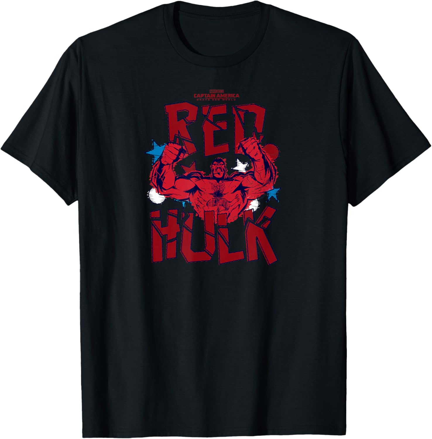 Captain America Brave New World Red Hulk Scribble T-Shirt for Fans - 7