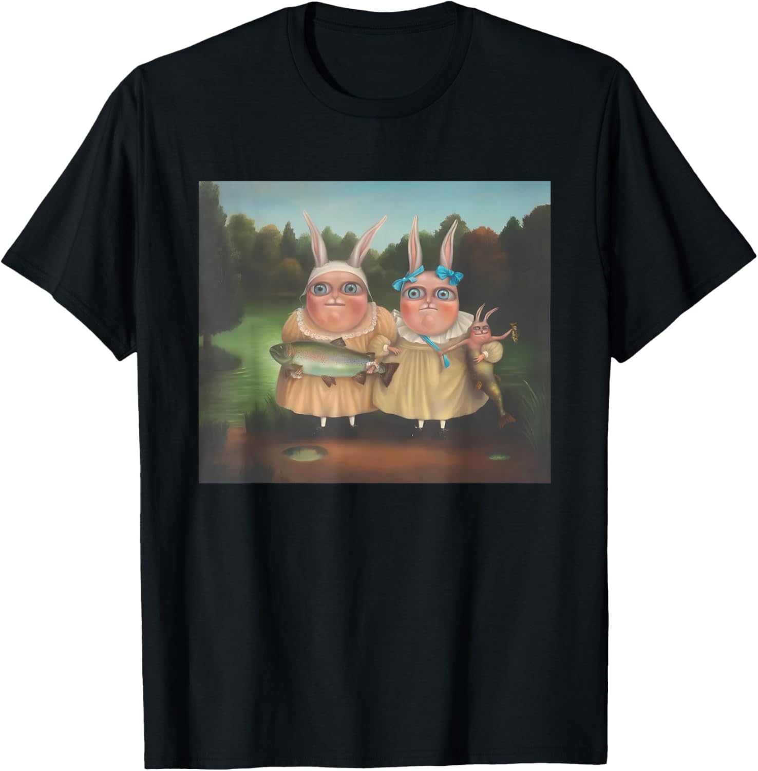 Cute Easter Bunny T-Shirt for Rabbit Lovers by Irena Aizen - 28