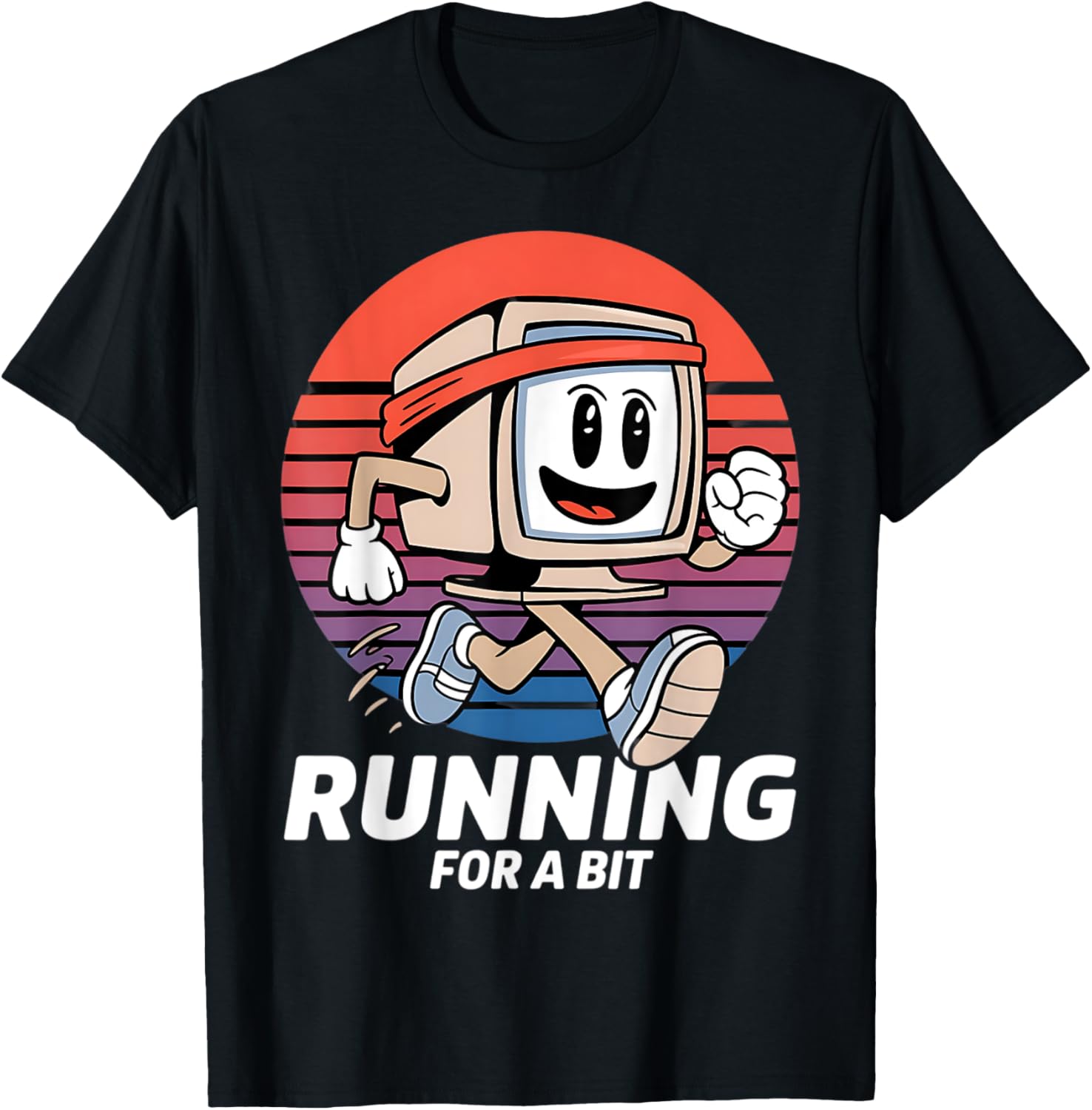 Funny IT Computer Jogging Runner T-Shirt for Tech Lovers and Athletes - 16