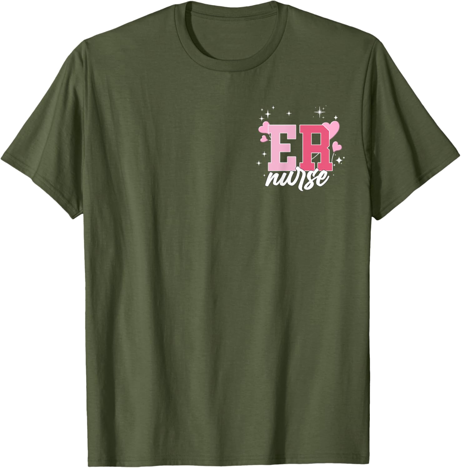 Emergency Department Valentine T-Shirt for ER Nurses - Cute & Fun Design - 11