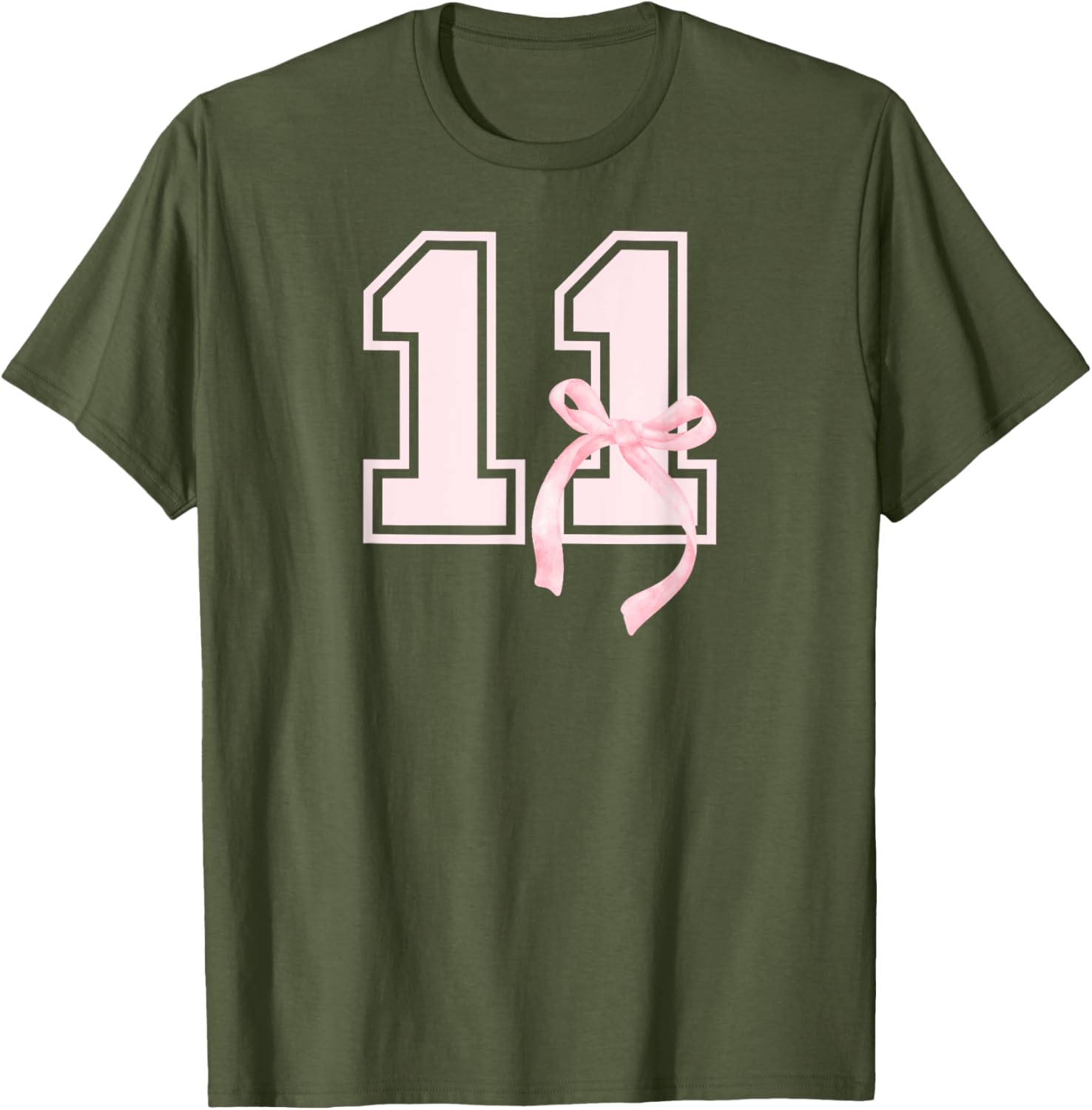 Coquette Bow T-Shirt for 11th Birthday Girls β Fun & Stylish Gift! - 16