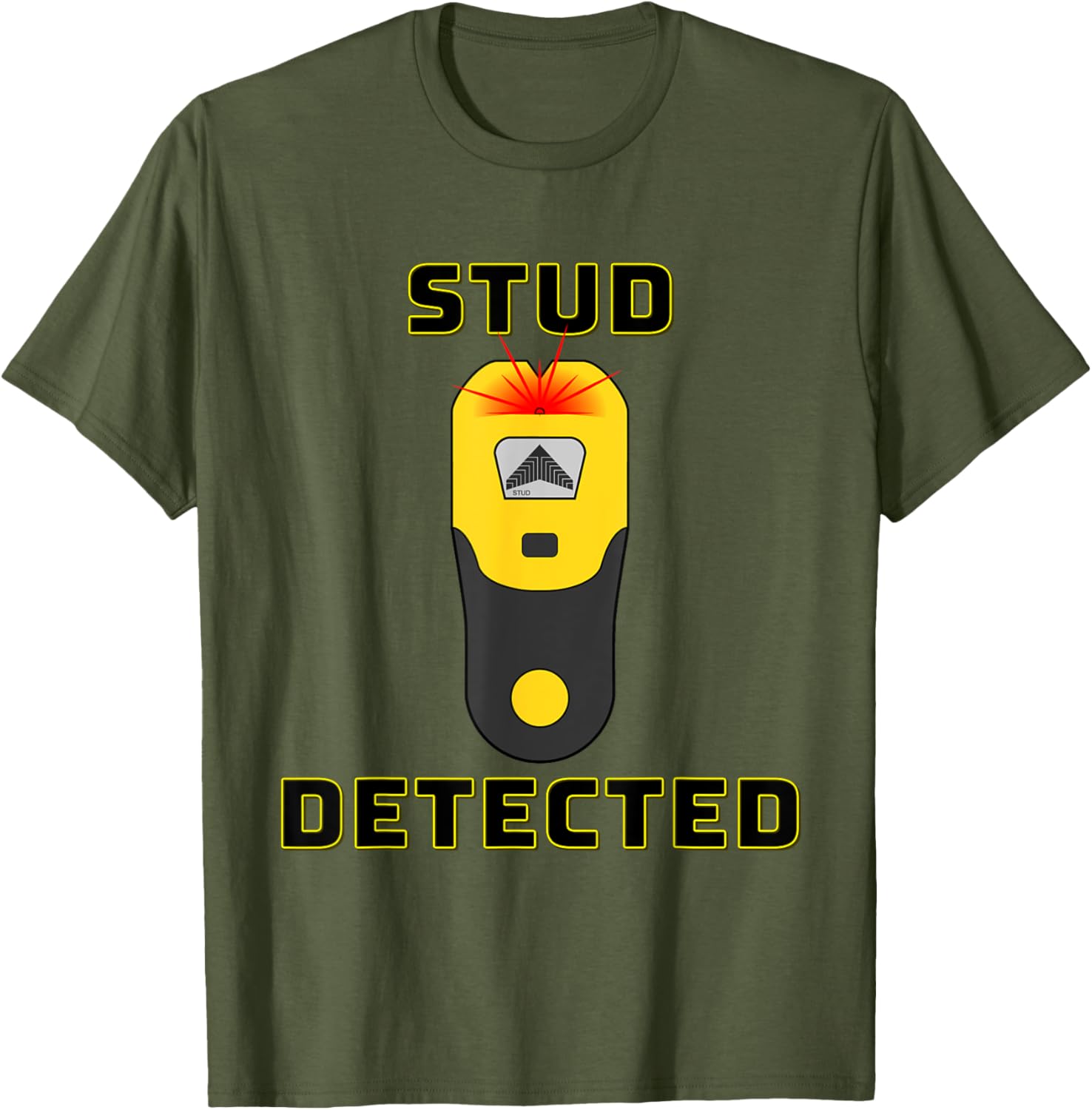 Funny Couples Detector T-Shirt for Construction Humor Lovers - 3