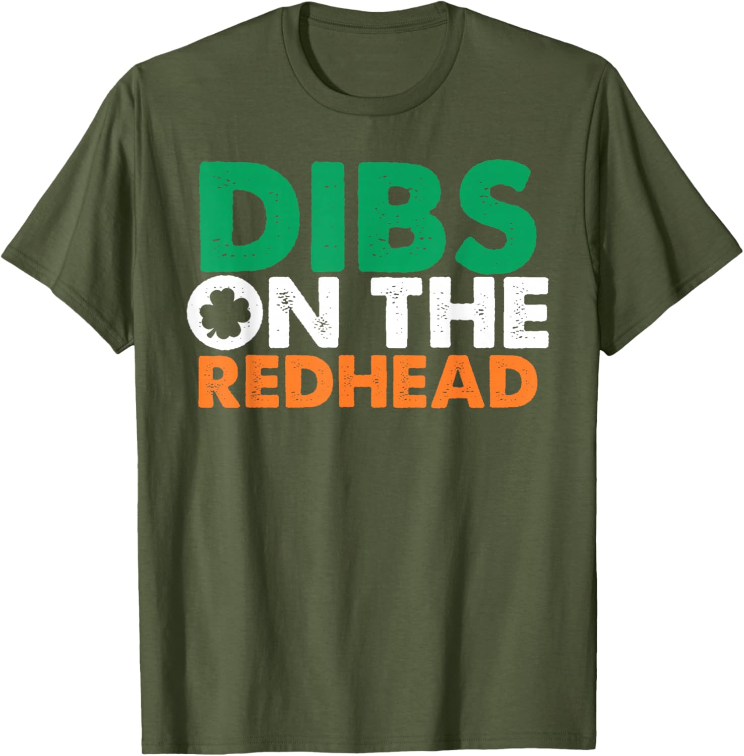 Dibs On The Redhead Funny Saint Patrick's Day T-Shirt for Fun Celebrations - 18