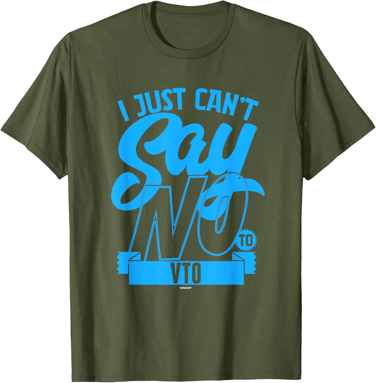 Coworker Associate I Just Can't Say No to VTO T-Shirt for Fun Office Wear - 25