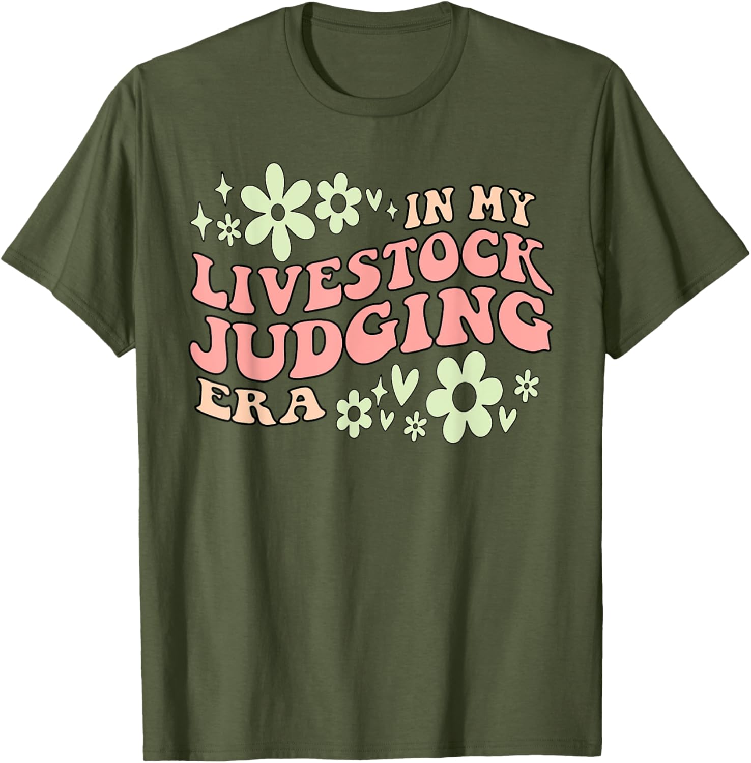 Funny In My Livestock Judging Era T-Shirt for Animal Lovers and Farmers - 18
