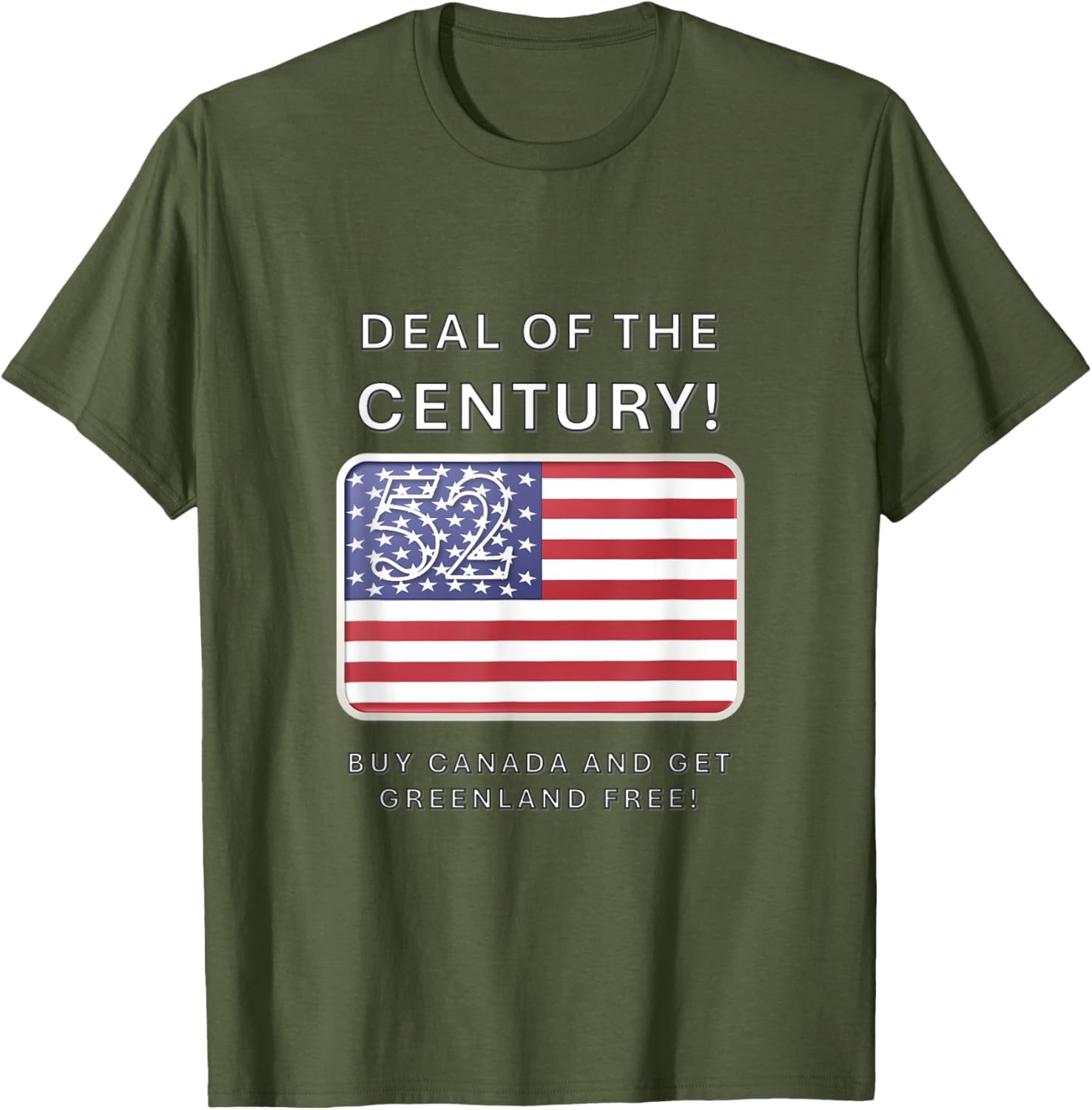 Buy Canada Get Greenland Free T-Shirt Inspired by Trump Deal of the Century - 20