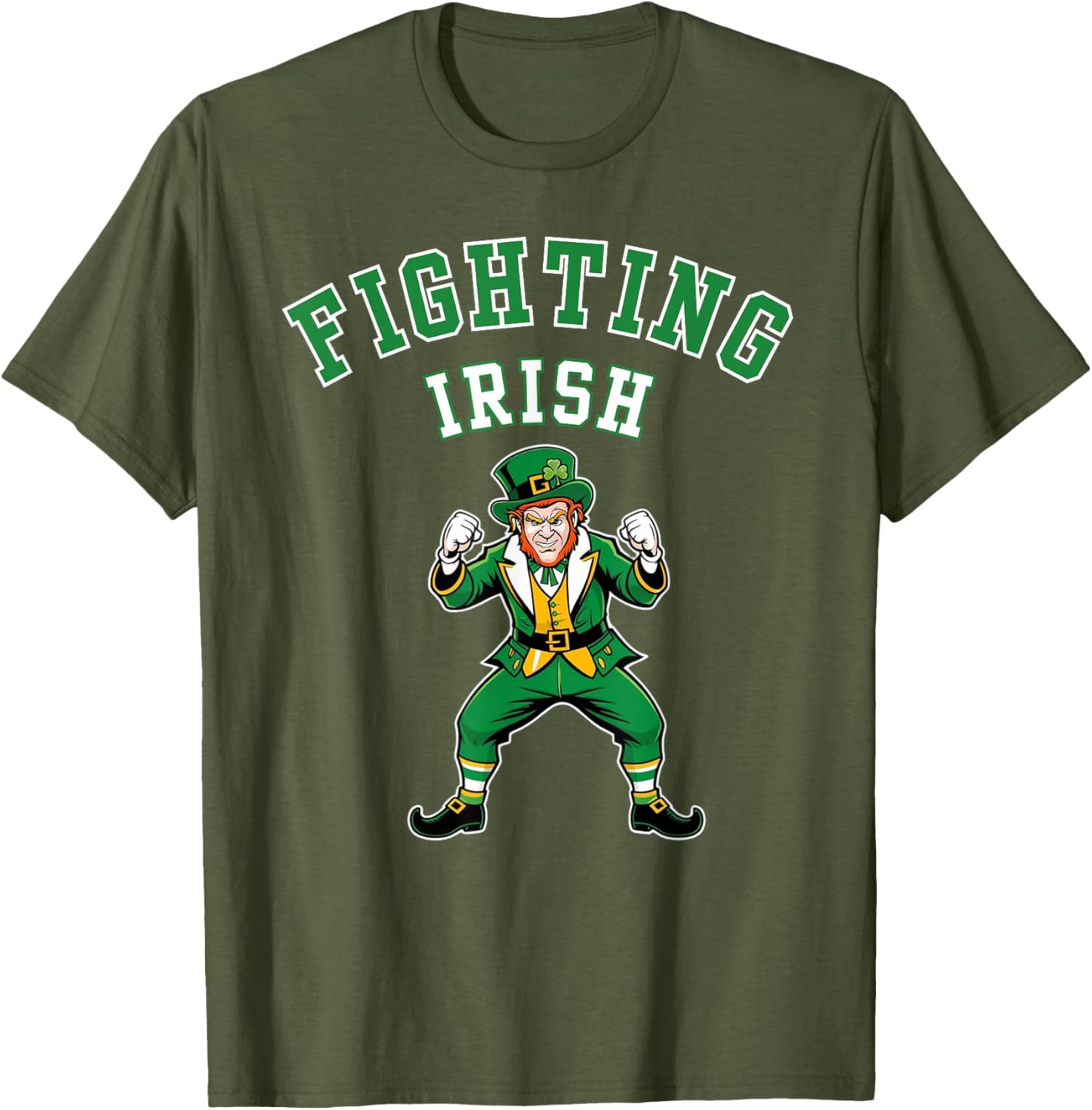 Fighting Irish Leprechaun T-Shirt for Kids and Toddlers - Fun & Stylish - 16