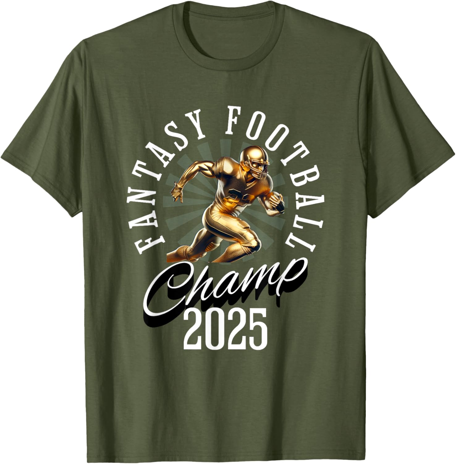 Fantasy Football 2025 Champion T-Shirt for Ultimate FFL Fans - 4