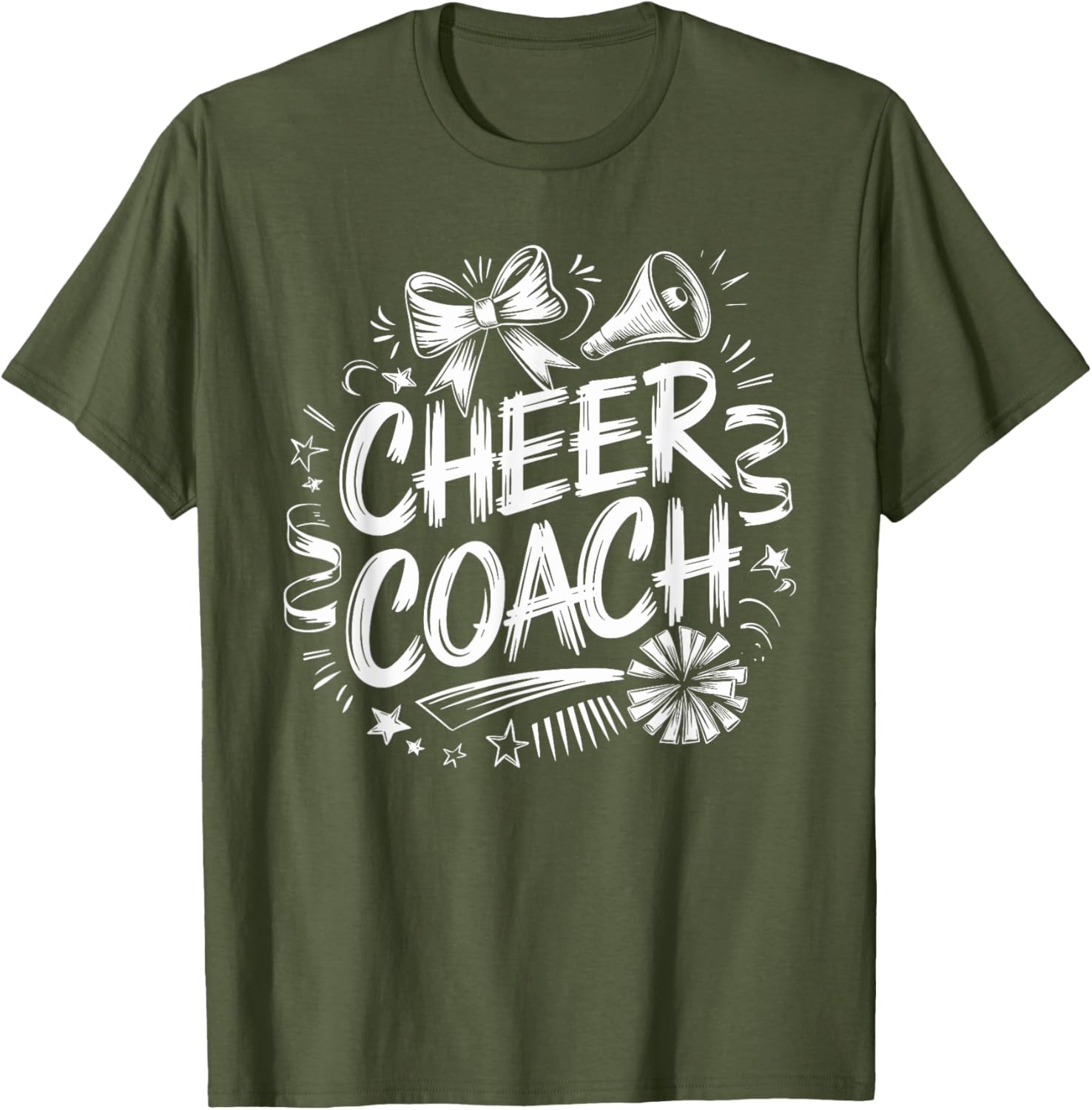 Cheer Coach T-Shirt for Cheerleaders - Cheerleading Apparel Gift - 22