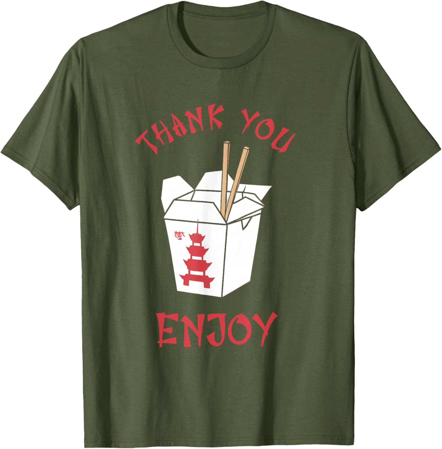 Funny Chinese Takeaway T-Shirt - Enjoy Asian Cuisine with Style - 17