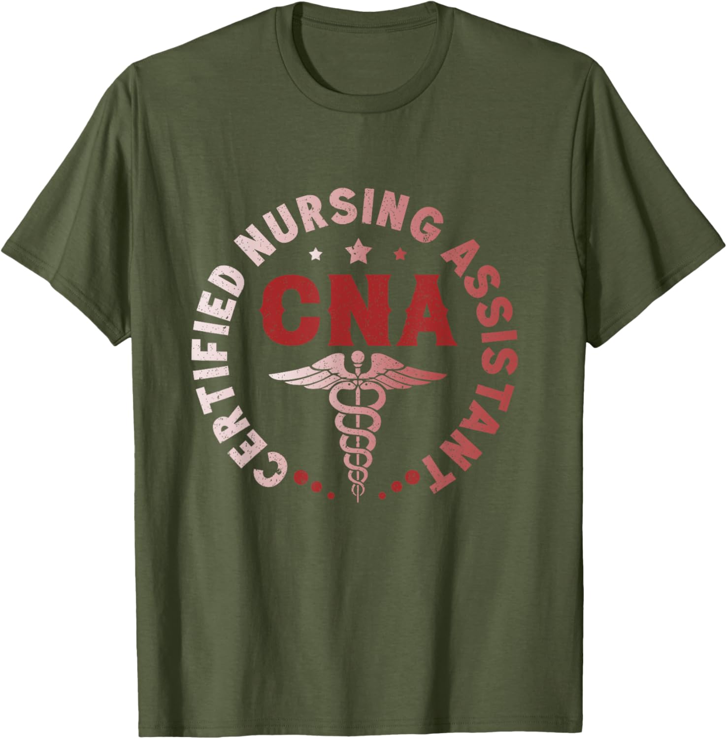 CNA Certified Nursing Assistant Healthcare T-Shirt for Proud Caregivers - 17