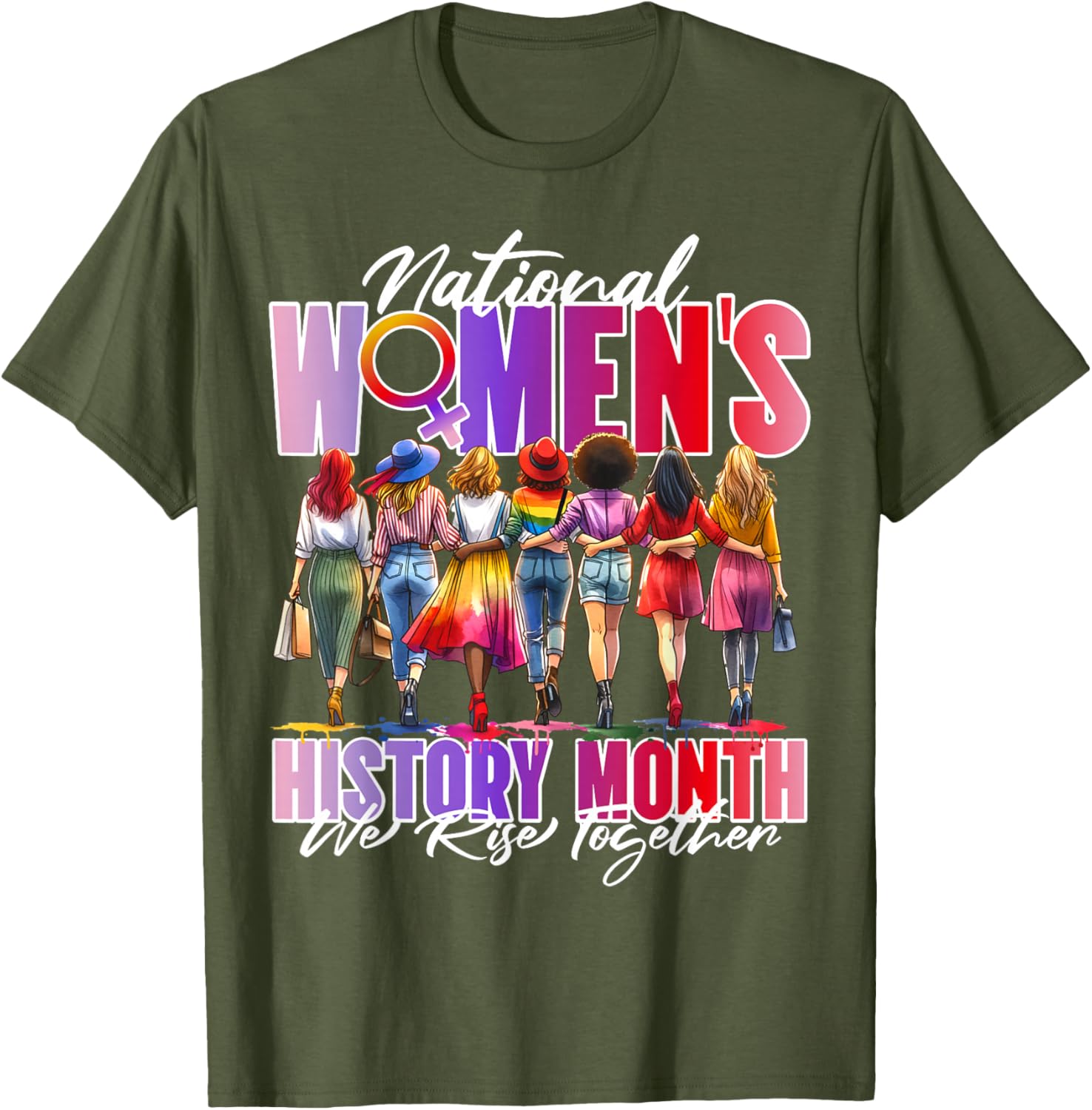 Embrace Equity Women's History Month 2025 T-Shirt for Every Woman - 6