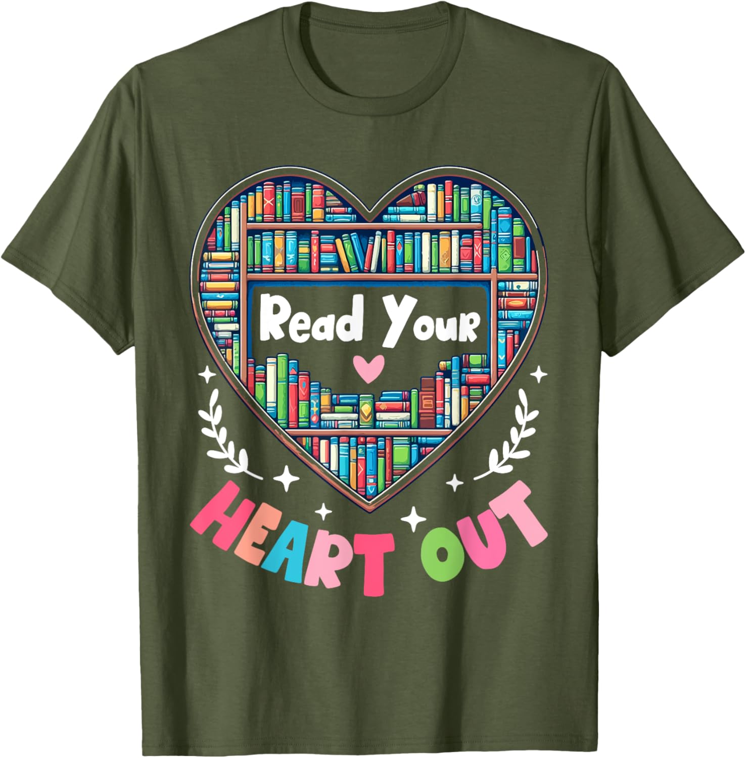 Cute Retro Reading T-Shirt for Women Perfect for Valentine's Day Gift - 17