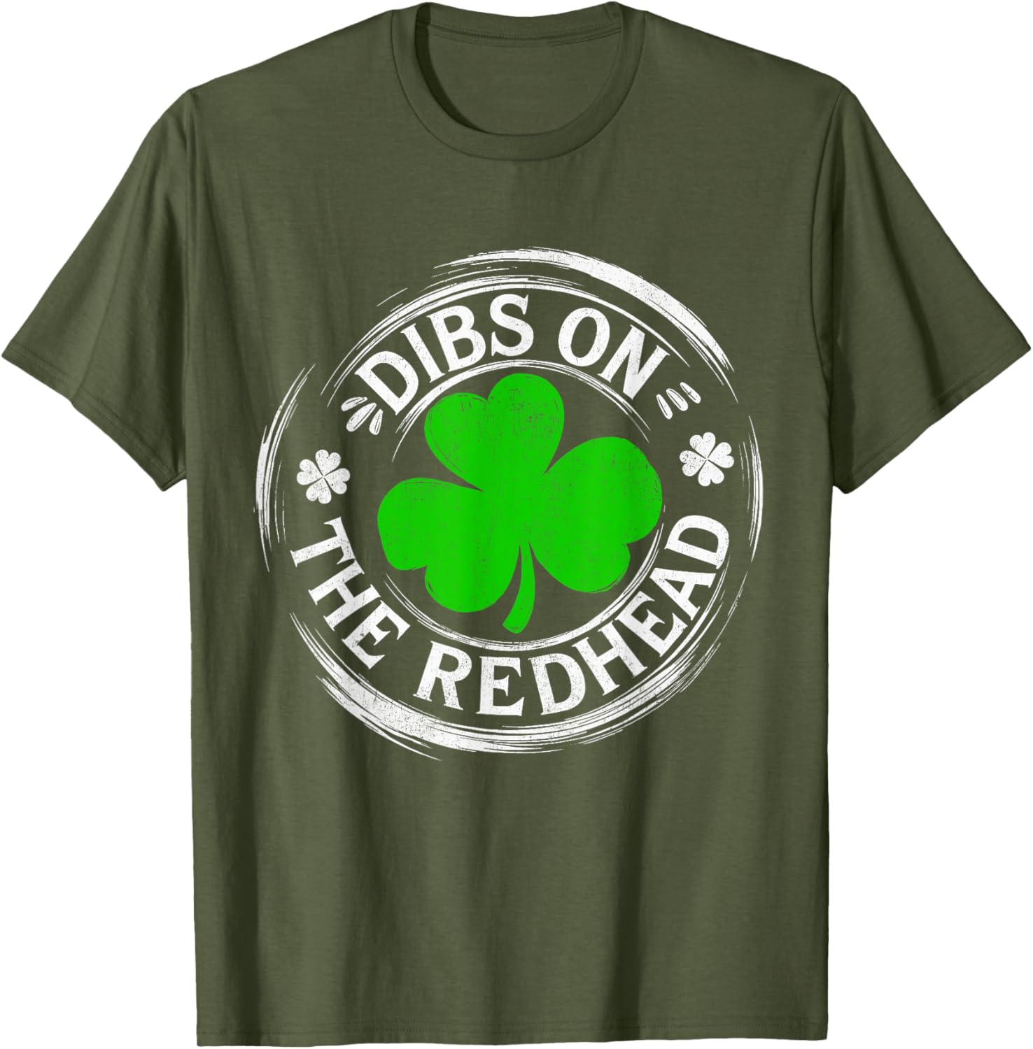 Dibs On The Redhead Funny St Patrick's Day T-Shirt for Fun Celebrations - 15