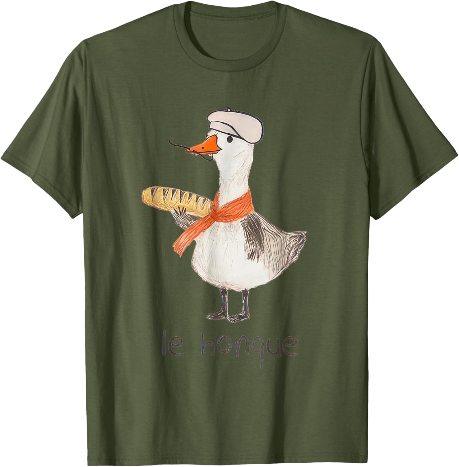 Funny French Goose Shirt Le Honque Casual Tee for Stylish Comfort - 10